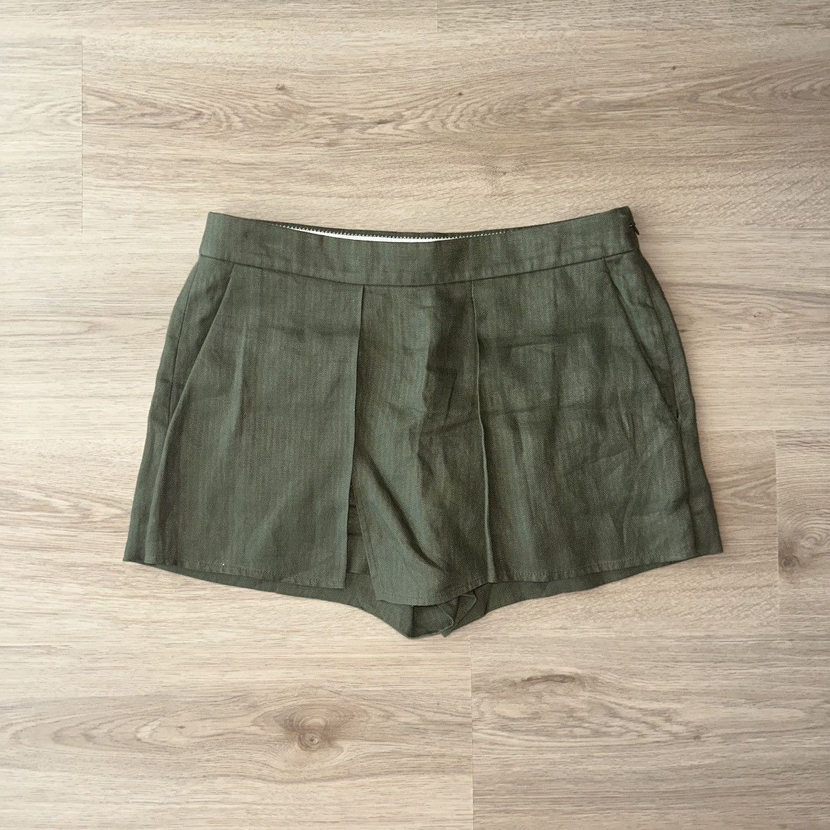 J.Crew Linen skort Size 26" / US 2 / IT 38 - 2 Thumbnail