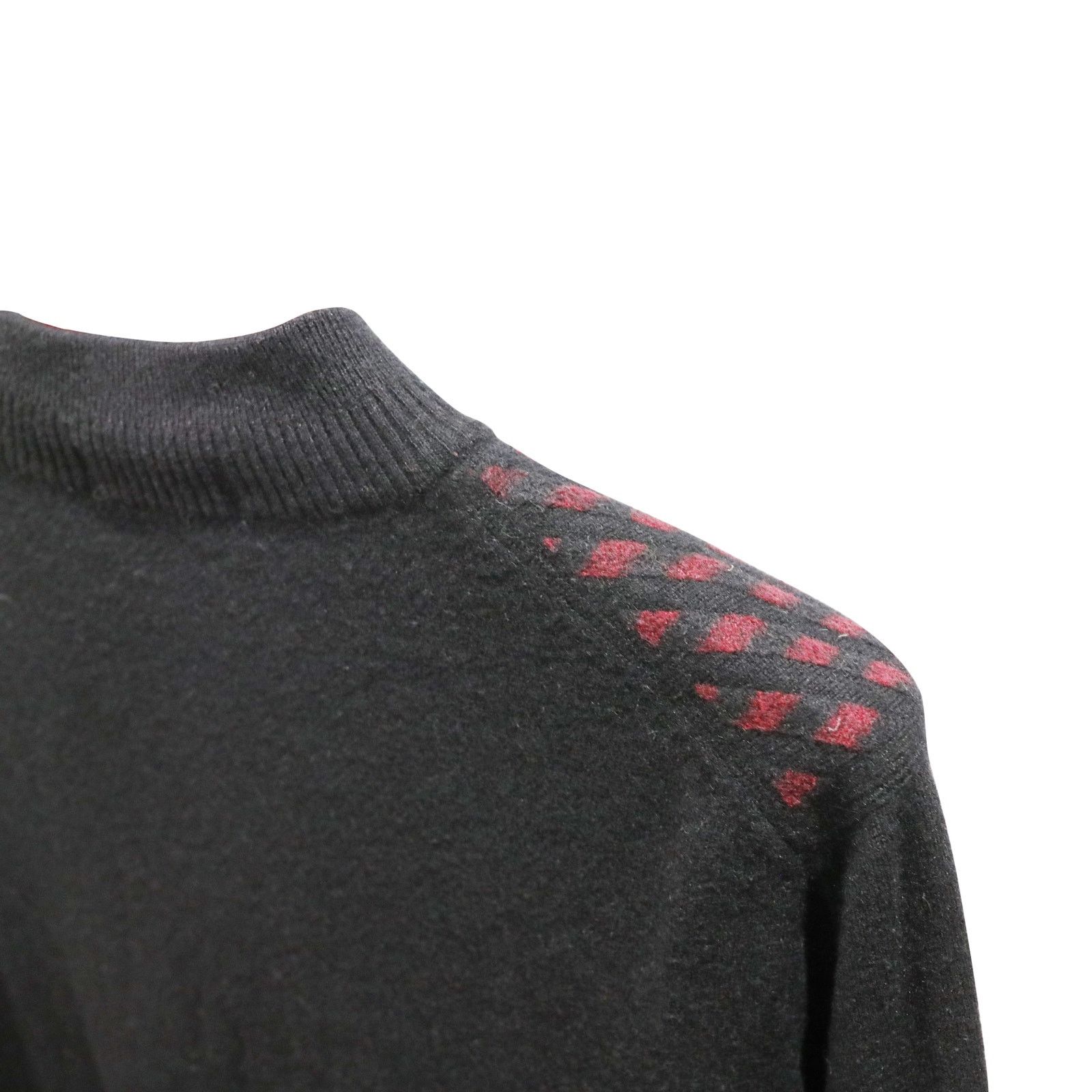Paul & Shark 🔴 Yachting Quarter-Zip Wool Sweater - Black Size US L / EU 52-54 / 3 - 7 Thumbnail