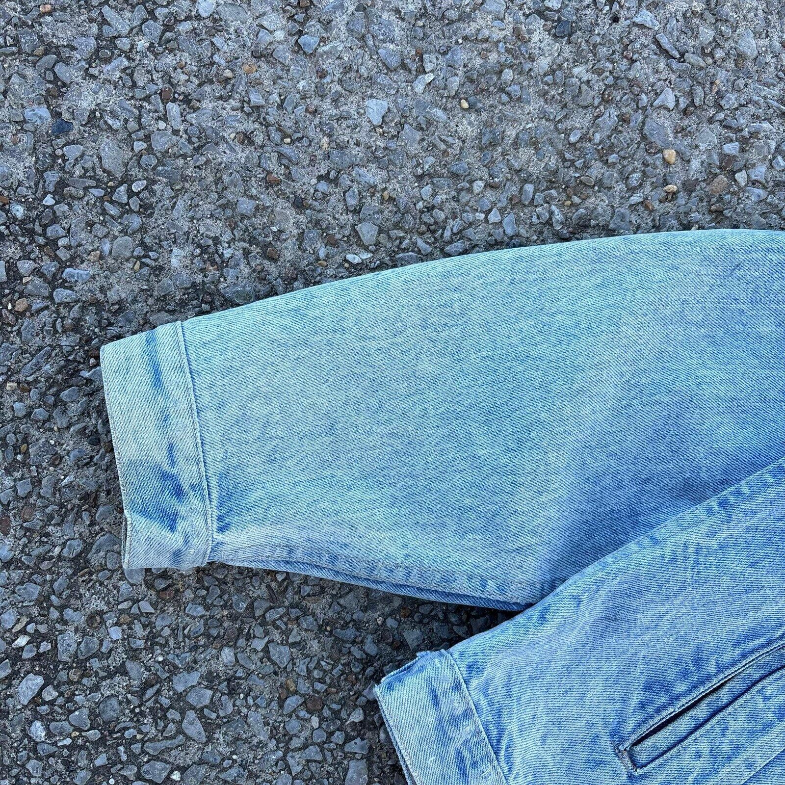 Levi's Vintage 90s light blue Jean denim jacket Size US L / EU 52-54 / 3 - 5 Thumbnail
