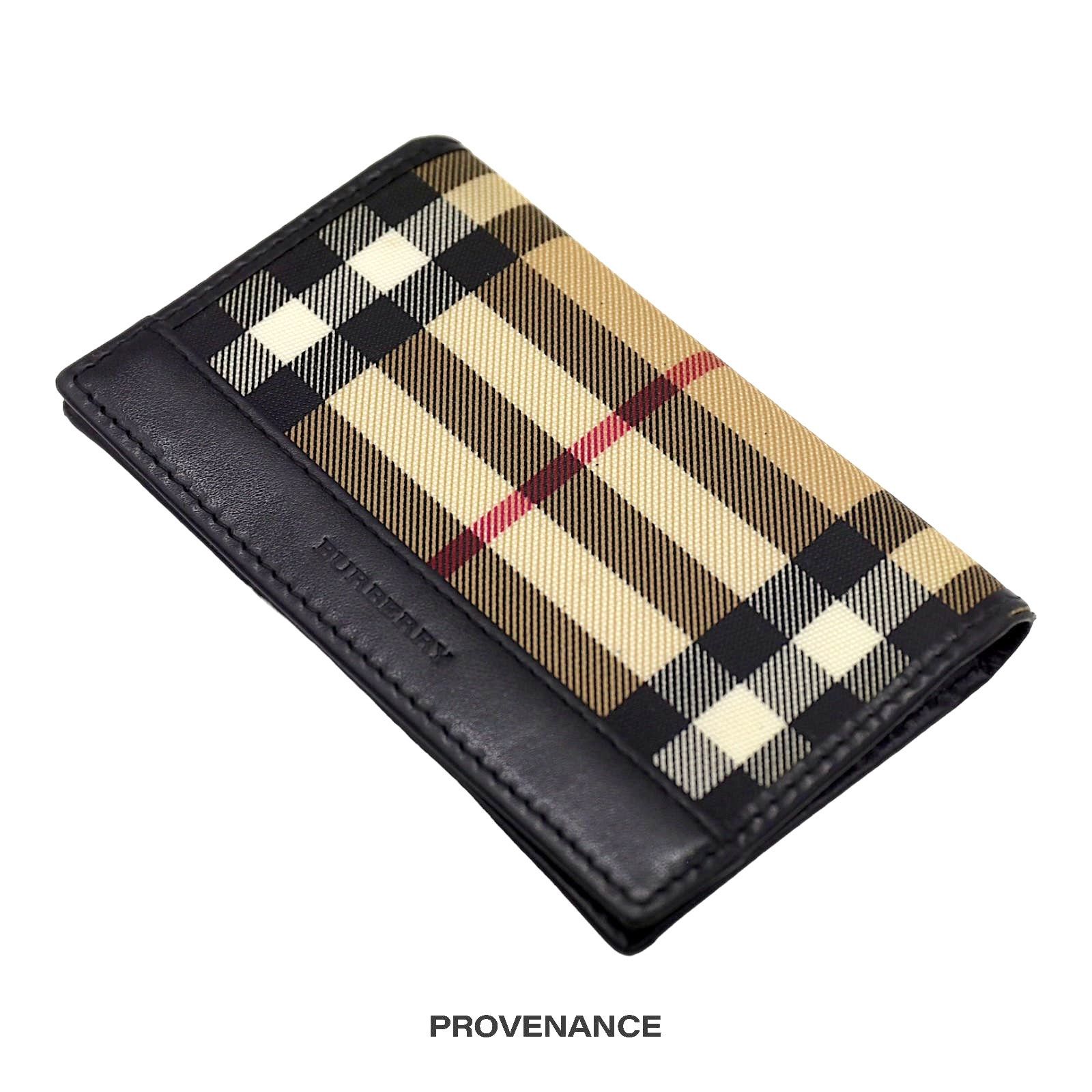 Burberry 🔴 Burberry ID Pocket Organizer Wallet - Nova Check Size ONE SIZE - 4 Thumbnail