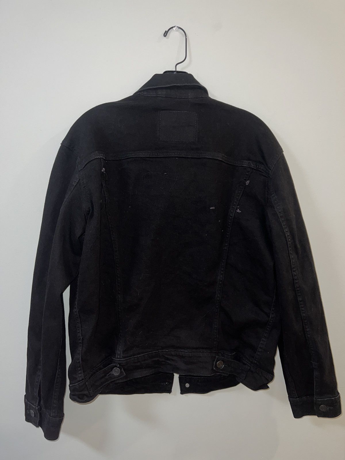 Levi's Black Levi’s Denim Jacket Size US M / EU 48-50 / 2 - 2 Thumbnail