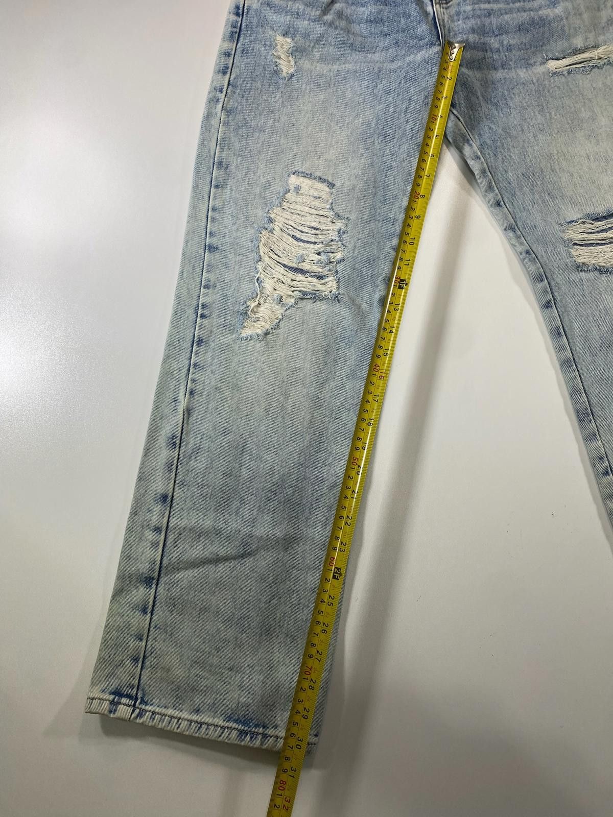 The Unbranded Brand Vintage Marithe Francois Gibaud light Blue Denim 5 Size US 26 / EU 42 - 3 Thumbnail