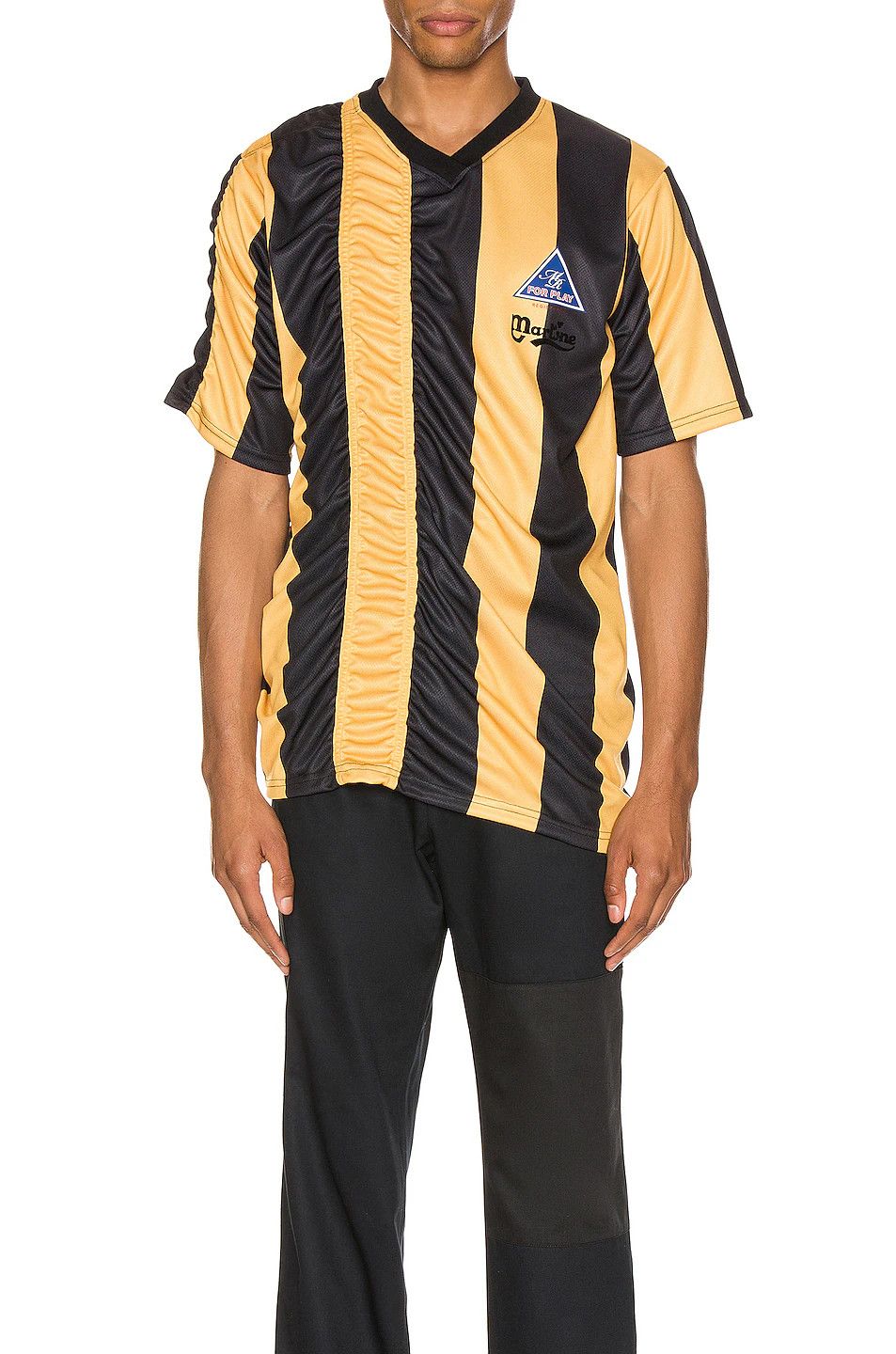 Martine Rose Martine Rose Ruched Football Top 'Yellow' Size US L / EU 52-54 / 3 - 4 Thumbnail