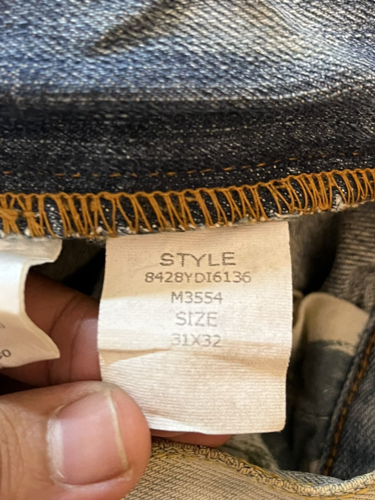 Quiksilver Vintage Quik Jean By Quiksilver Acid Wash Loose Denim Size US 31 - 12 Thumbnail