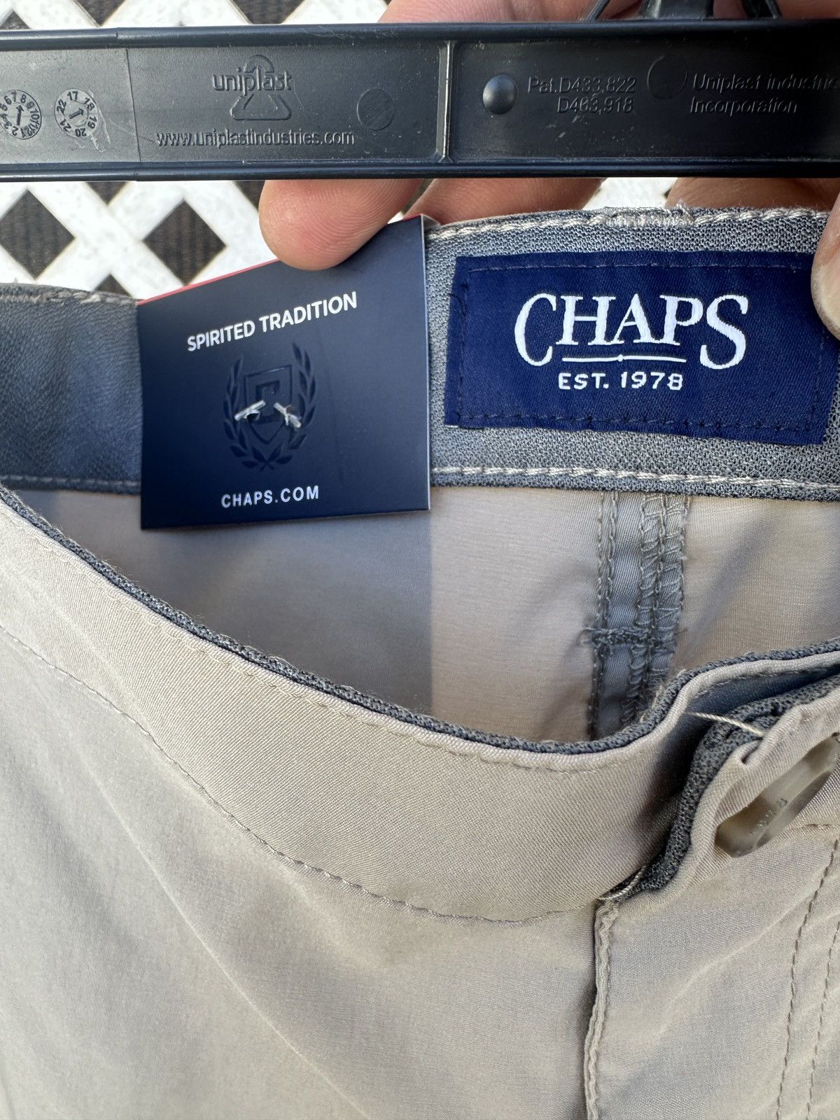 Chaps New Chaps Ralph Lauren Shorts Inseam 10.5 Men's 38 Beige Size US 38 / EU 54 - 3 Thumbnail