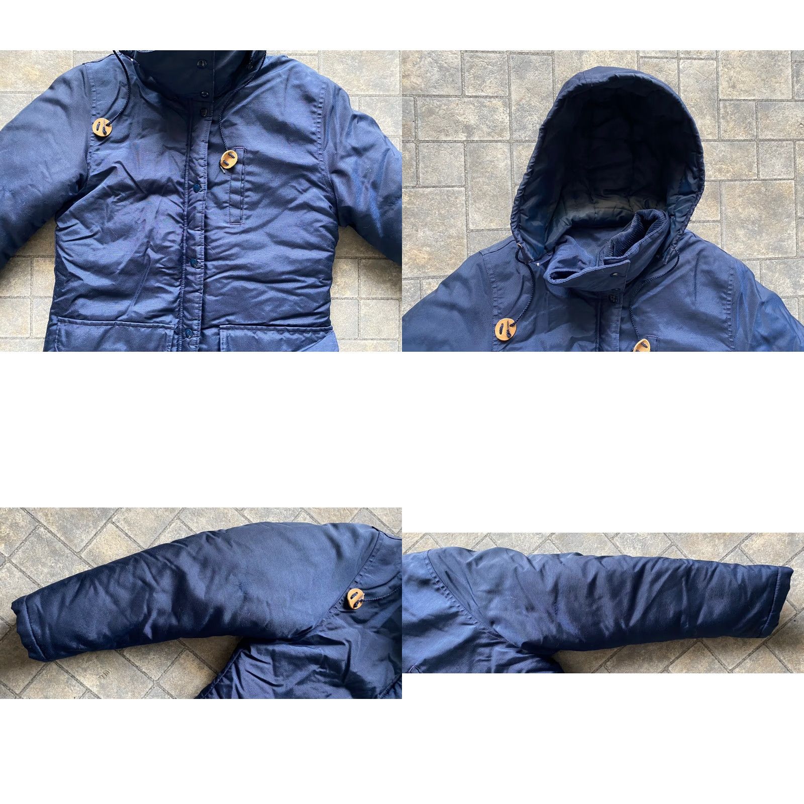 Top Of The World VINTAGE Top Of The World Jacket Coat Women’s Medium Made In USA Blue Size M / US 6-8 / IT 42-44 - 8 Thumbnail