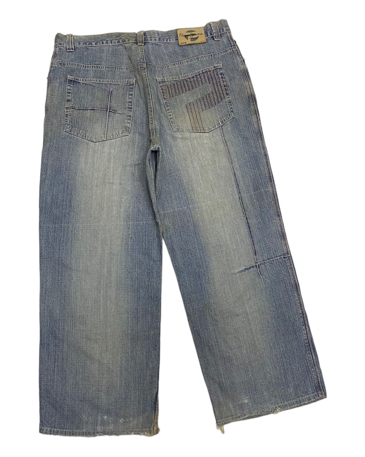 Pepe Jeans BAGGY JEANS PEPE JEANS DISTRESSED DENIM HIP HOP Size US 40 / EU 56 - 6 Thumbnail