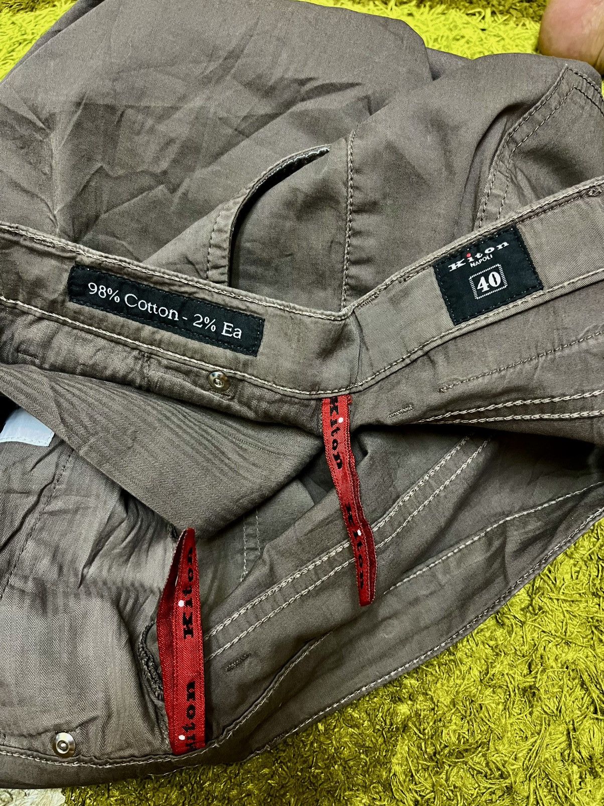 Kiton Kiton buttonfly Casual Pant Size US 40 / EU 56 - 5 Thumbnail