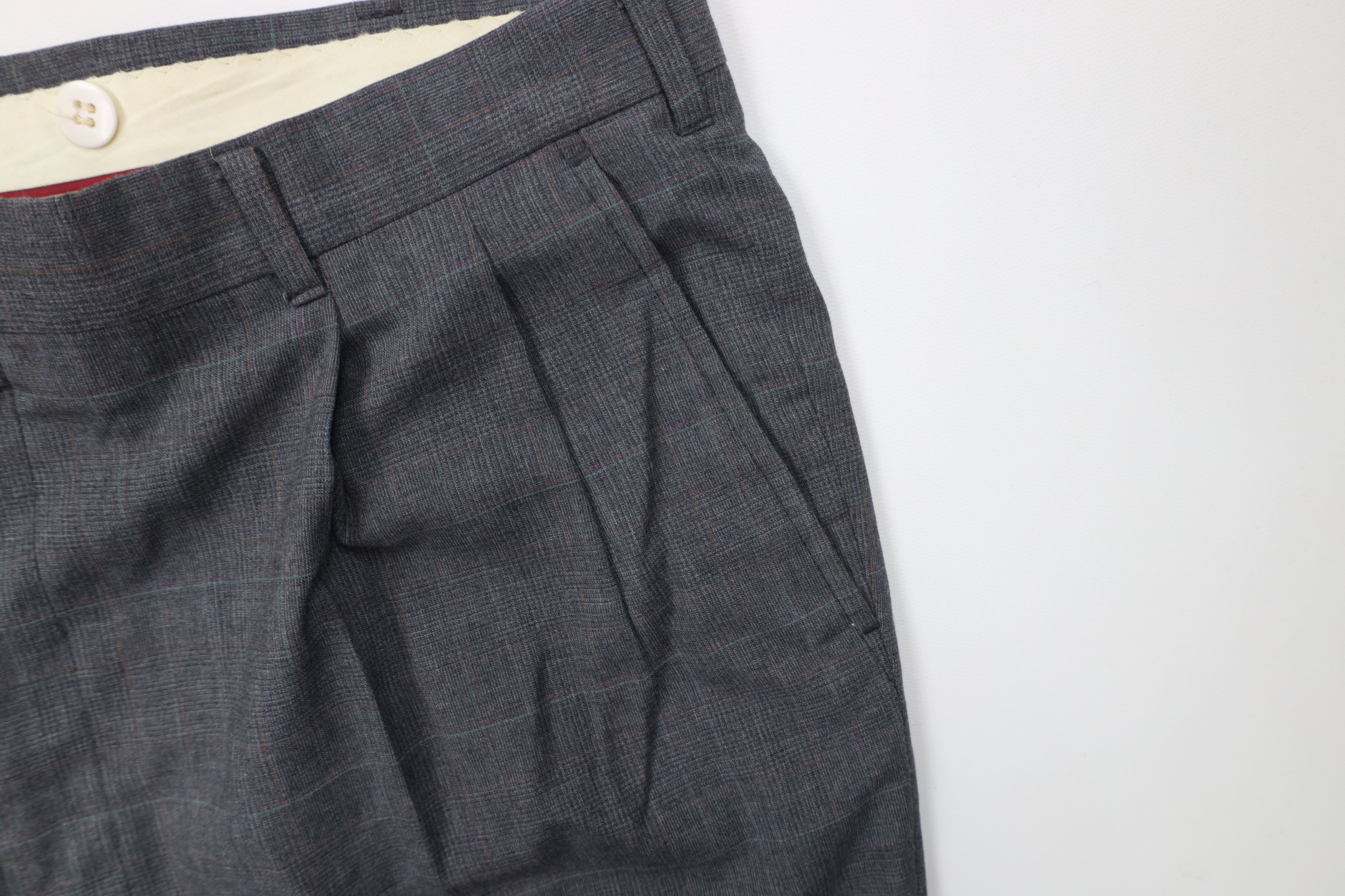 Vintage Vintage 70s Streetwear Wool Blend Wide Leg Chino Pants Size US 38 / EU 54 - 6 Thumbnail