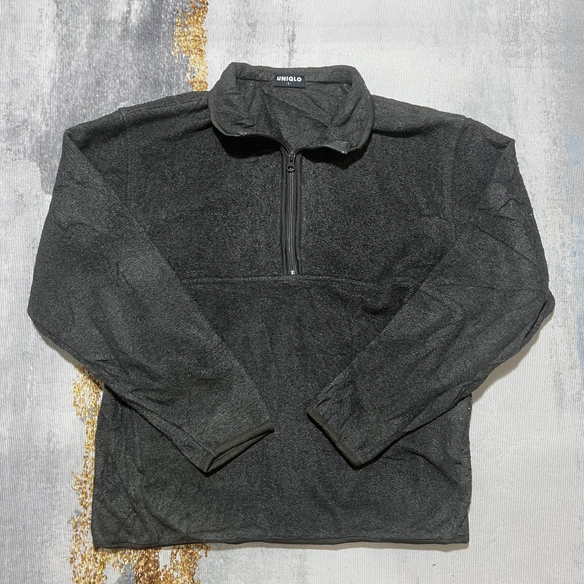Japanese Brand × Kansai Yamamoto × Uniqlo Uniqlo Anorax Fleece Jacket Designer Size US L / EU 52-54 / 3 - 4 Thumbnail