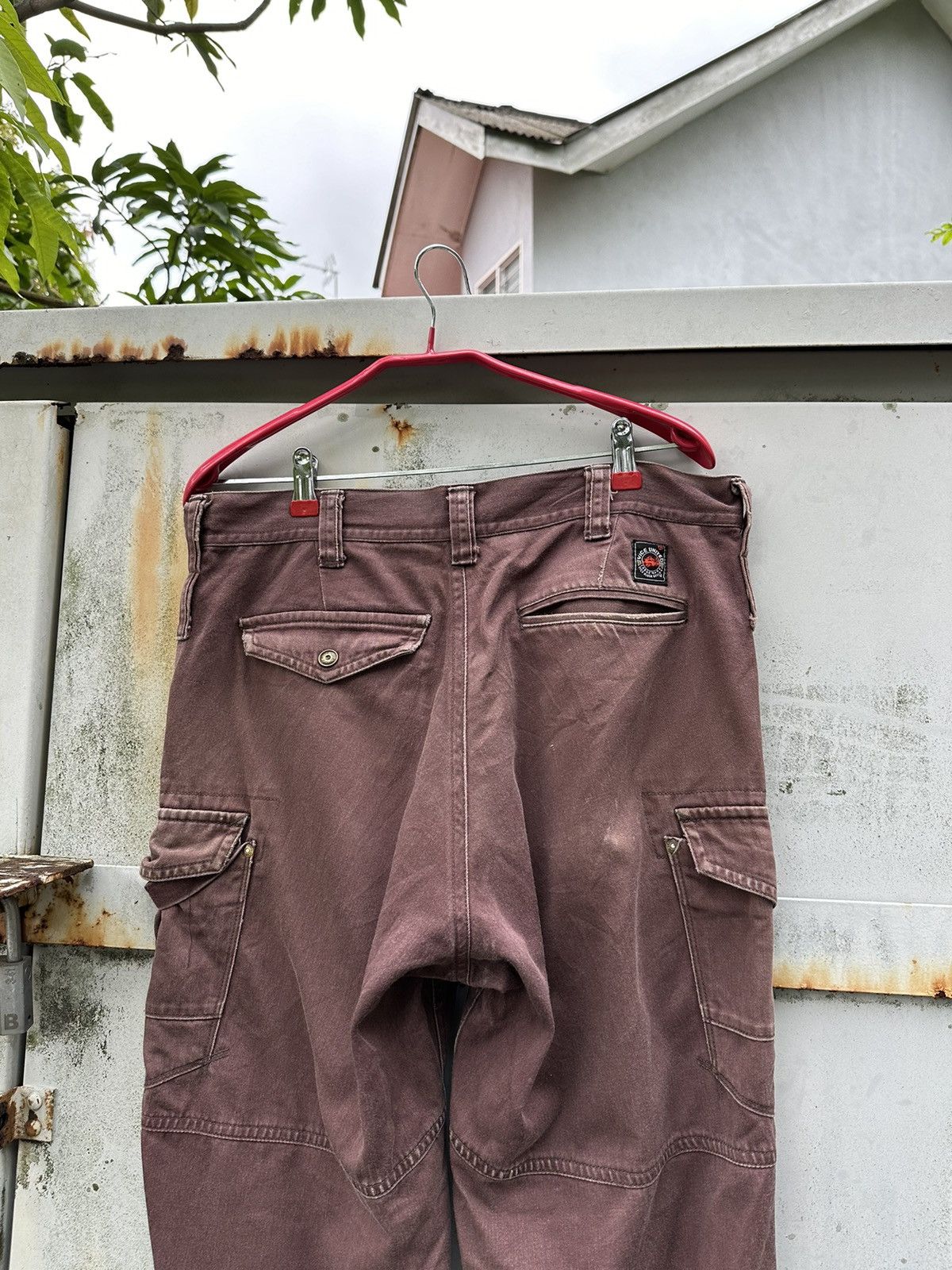 Vintage 👹Vintage THRASHED Vice United Cargo Pants Size US 32 / EU 48 - 10 Thumbnail