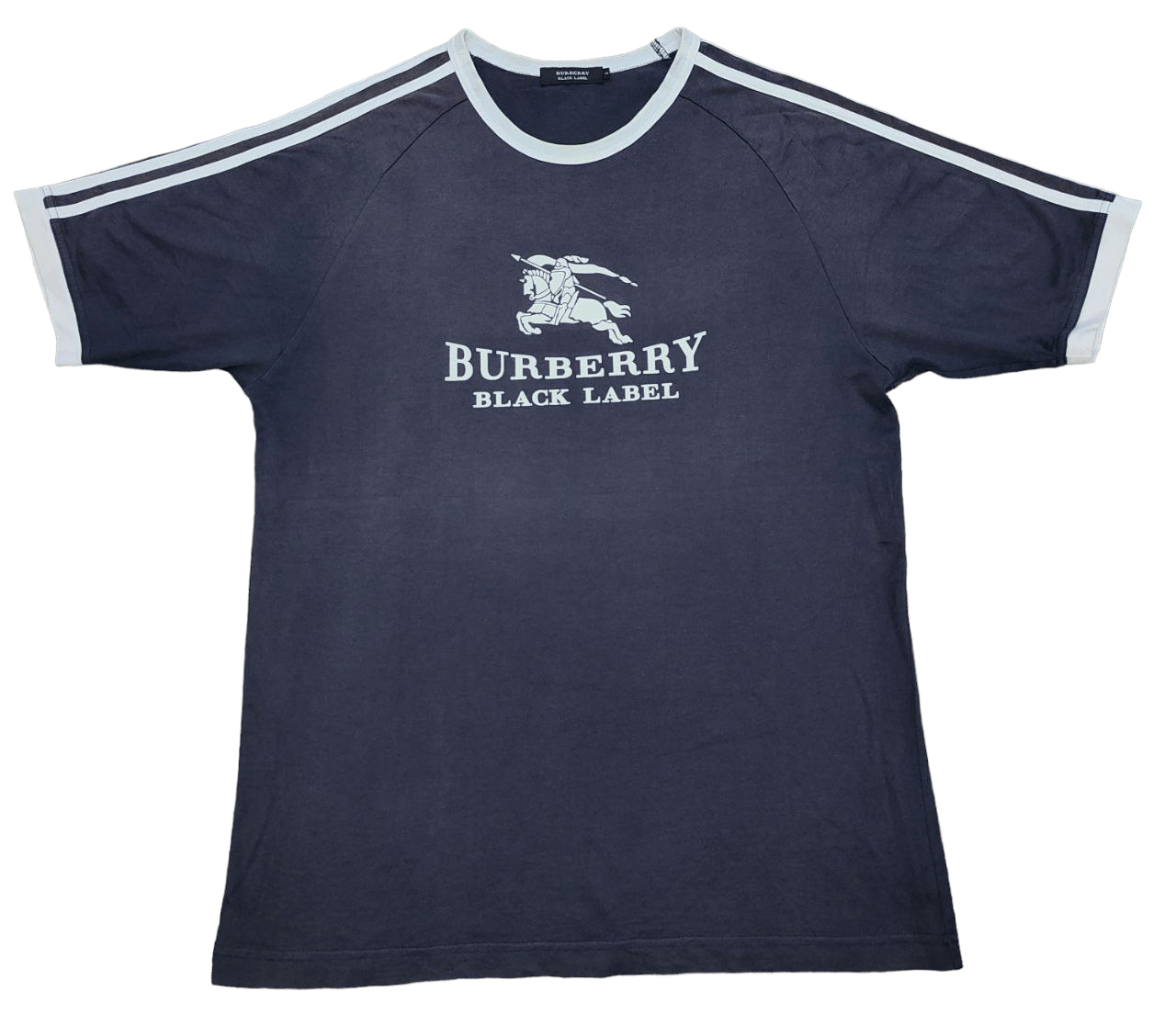 Burberry ❎ Burberry Black Label Big Logo Faded T Size US M / EU 48-50 / 2 - 1 Thumbnail