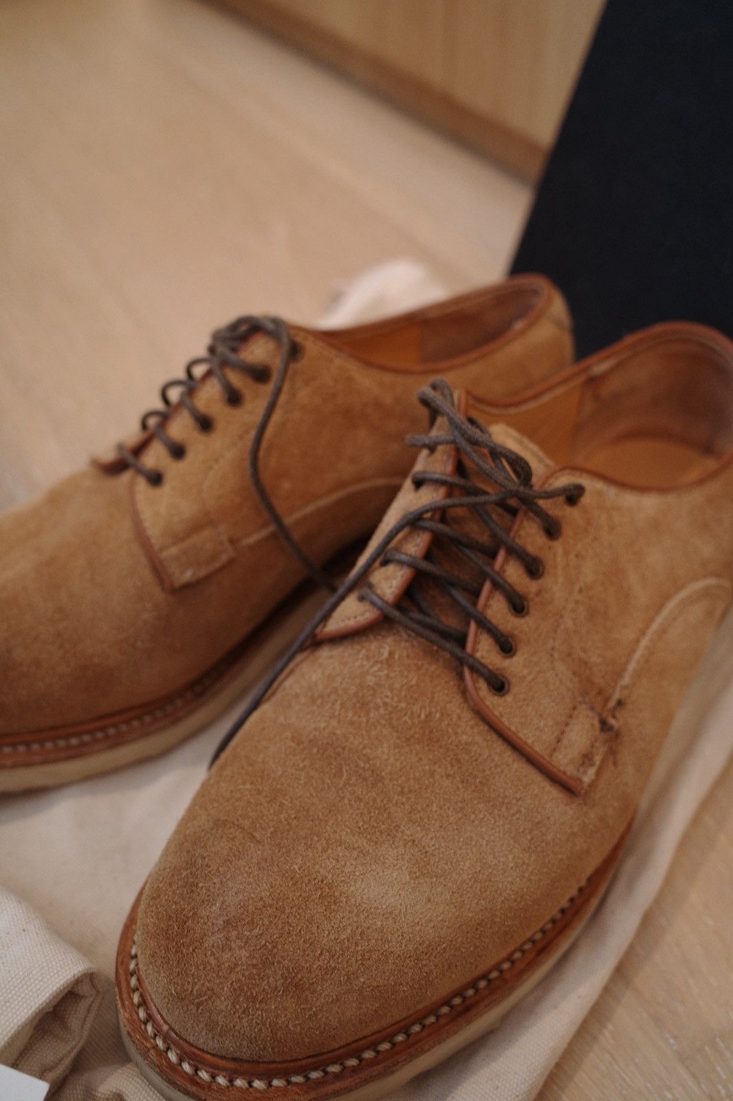 Viberg Viberg Derby 2030 size 7.5 – Vibram Rubber Sole Size US 7.5 / EU 40-41 - 7 Thumbnail