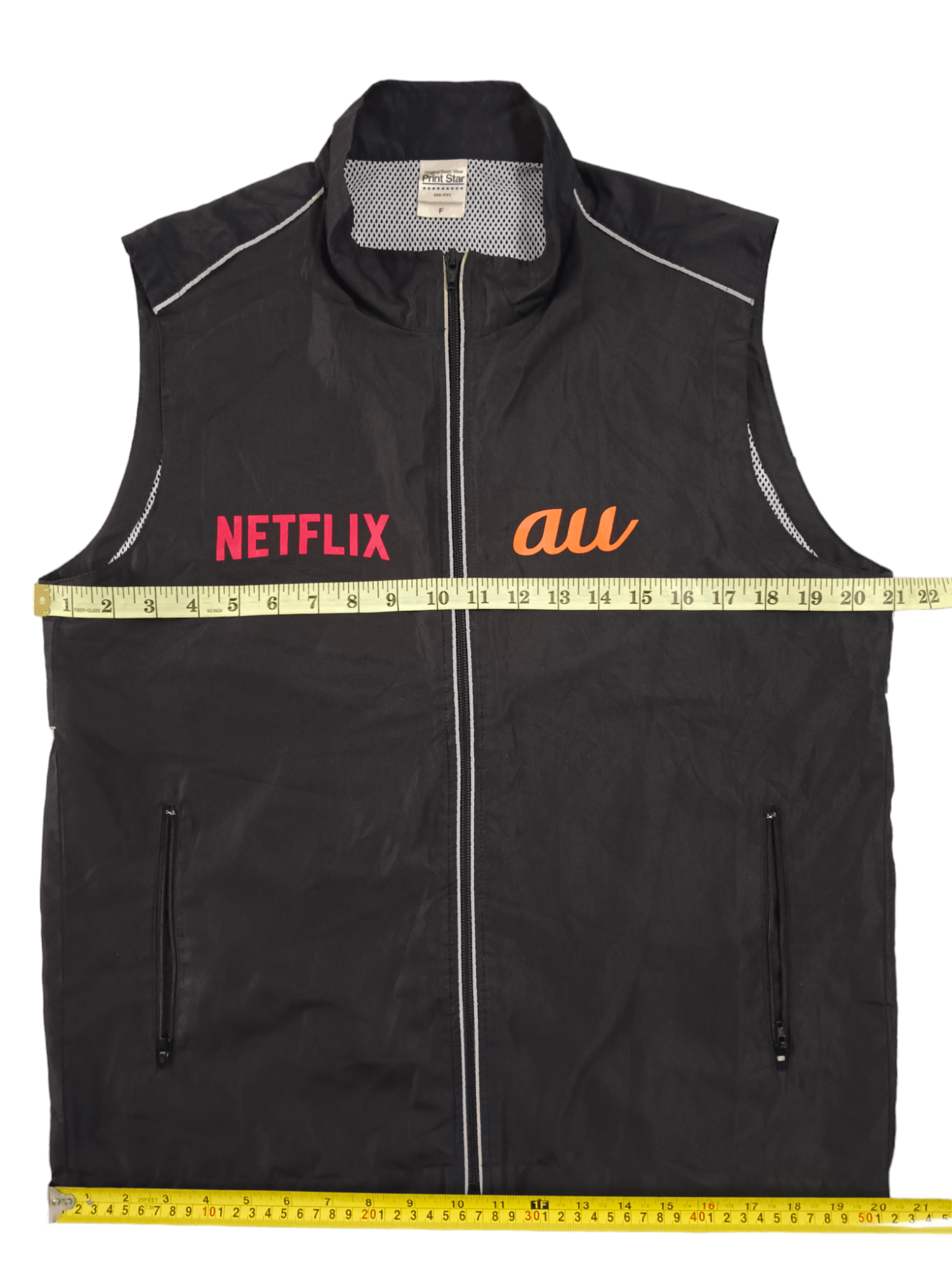 Japanese Brand Netflix Broadcasting Vest Size US M / EU 48-50 / 2 - 5 Thumbnail