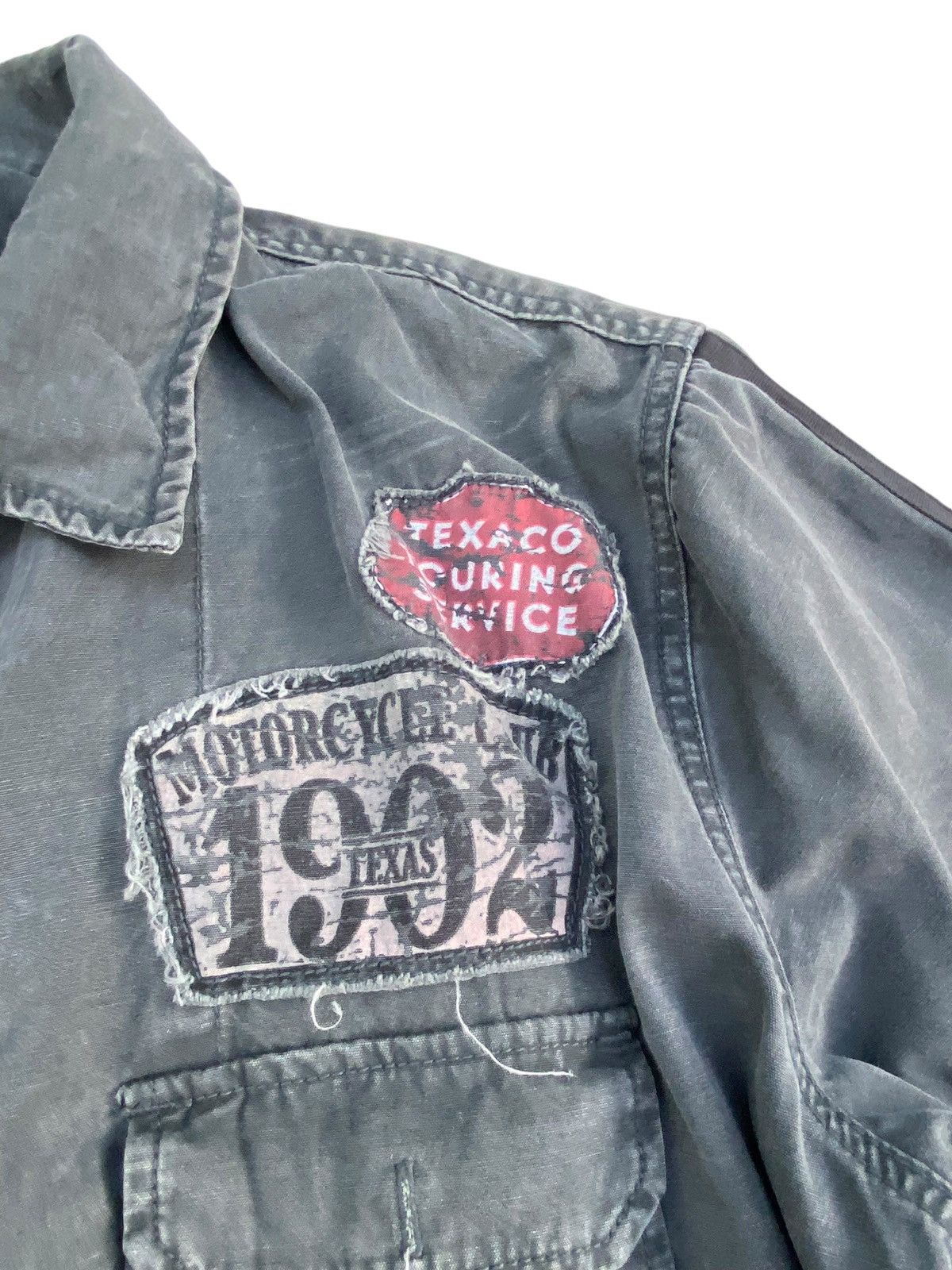 Vintage Vtg Texano Motorcycle Club Shirt Size US L / EU 52-54 / 3 - 7 Thumbnail