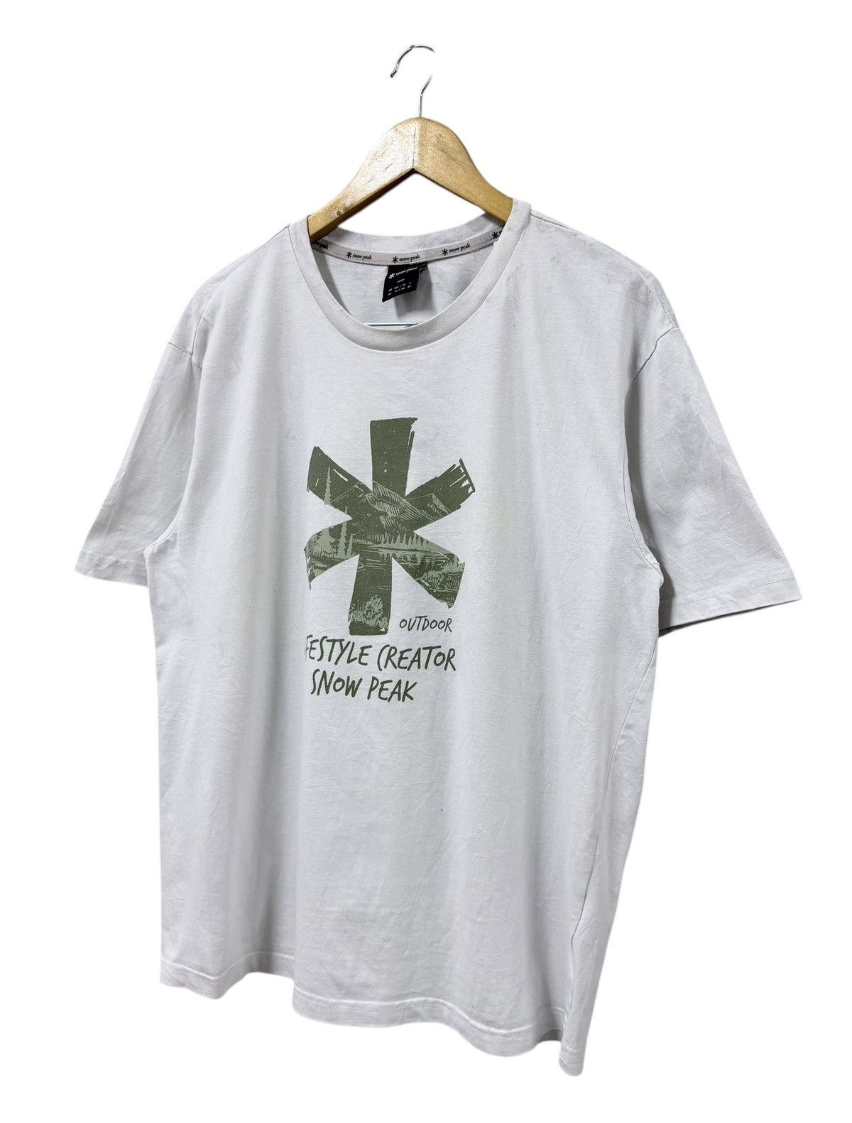Snow Peak Snow Peak Outdoor Lifestyle Creator Logo Tee Size US M / EU 48-50 / 2 - 6 Thumbnail