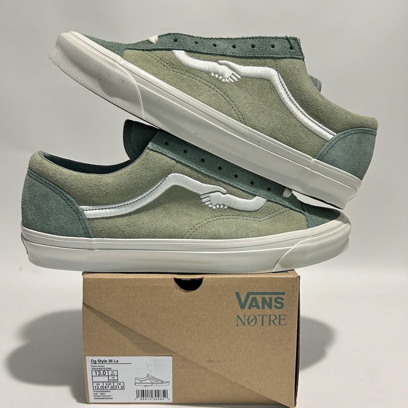 Notre X Vans OG Style 36 LX “Matcha Green” 2024