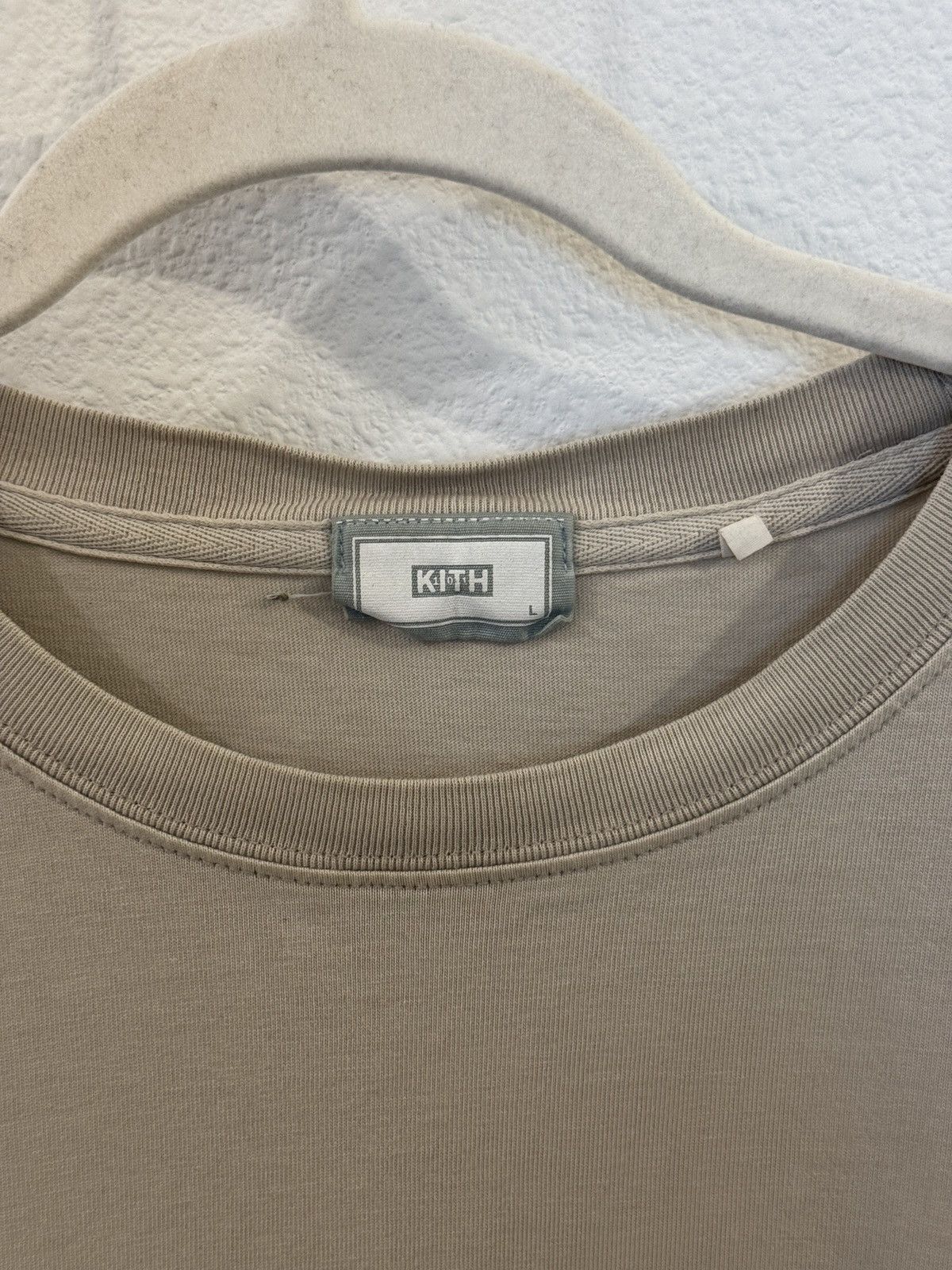 Kith Kith Basics Shirt - Sand Size US L / EU 52-54 / 3 - 3 Thumbnail