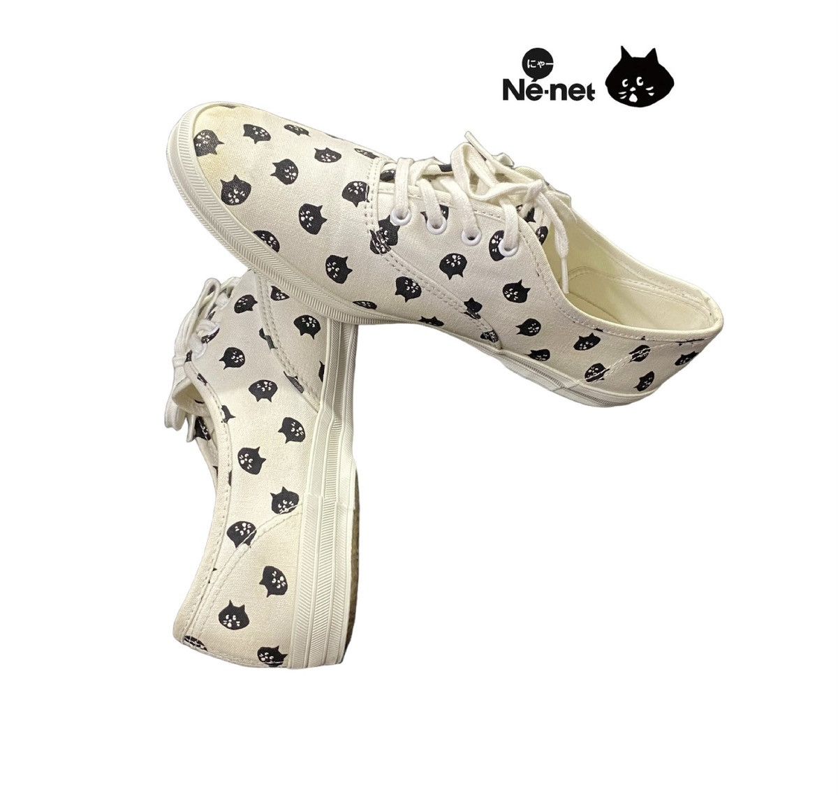 Japanese Brand × Ne-Net Ne-Net By Issey Miyake full Print Sneakers Size US 9 / IT 39 - 1 Thumbnail