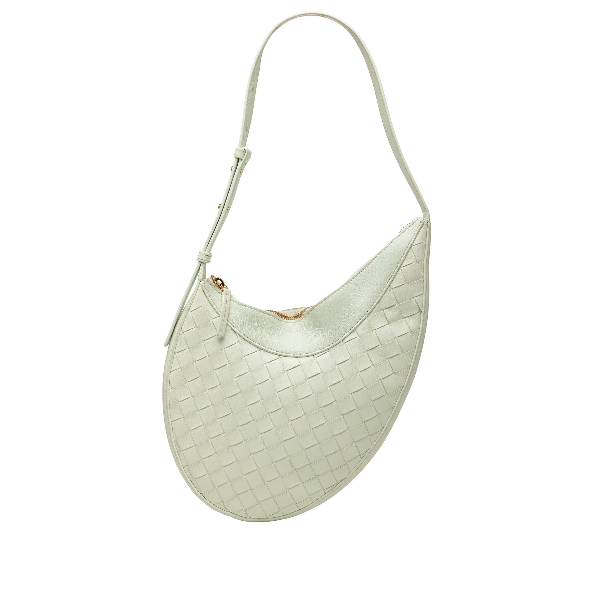 Bottega Veneta Small Nappa Intrecciato Drop Hobo Size ONE SIZE - 1 Thumbnail
