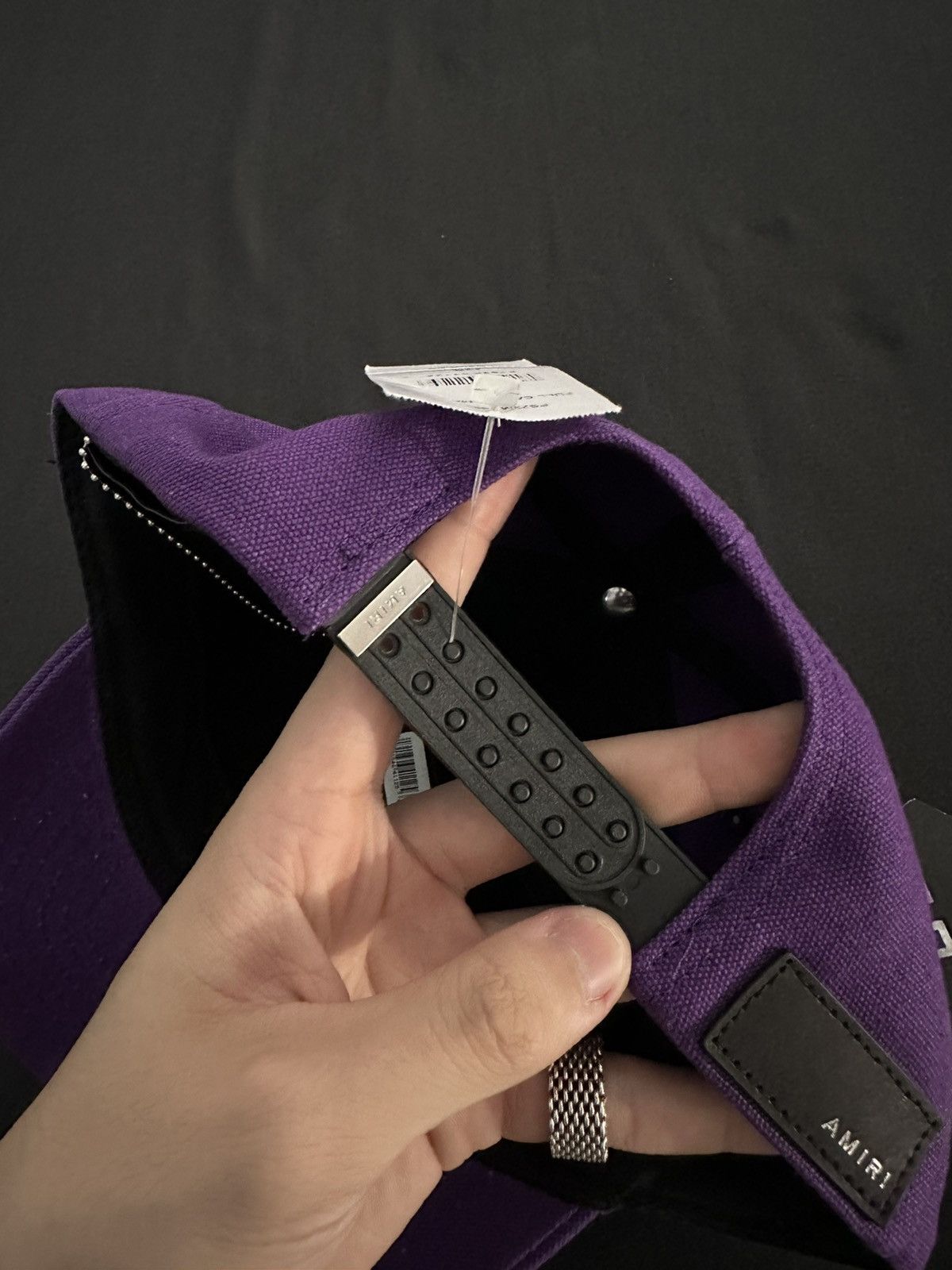 Amiri Amiri MA Embroidered Logo Cap Size ONE SIZE - 4 Thumbnail