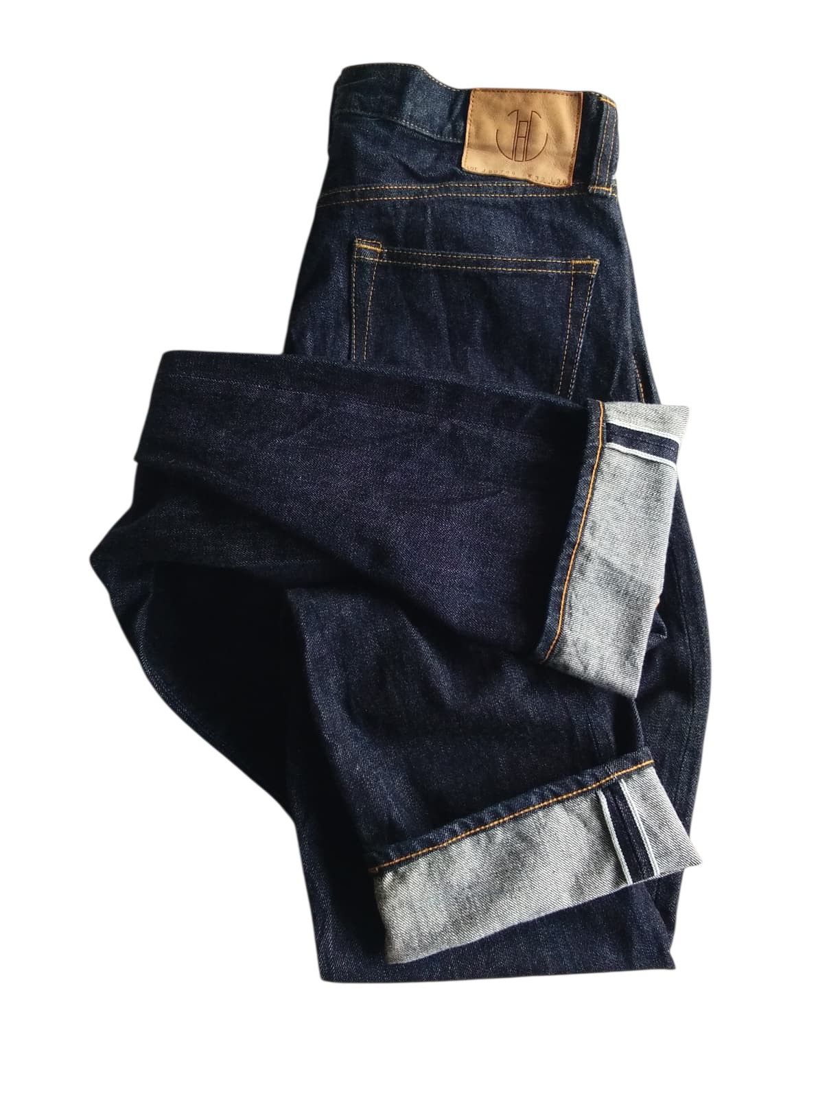 Japan Blue JAPAN BLUE JEANS INDIGO SELVEDGE BUTTON FLY JAPANESE DENIM Size US 32 / EU 48 - 4 Thumbnail