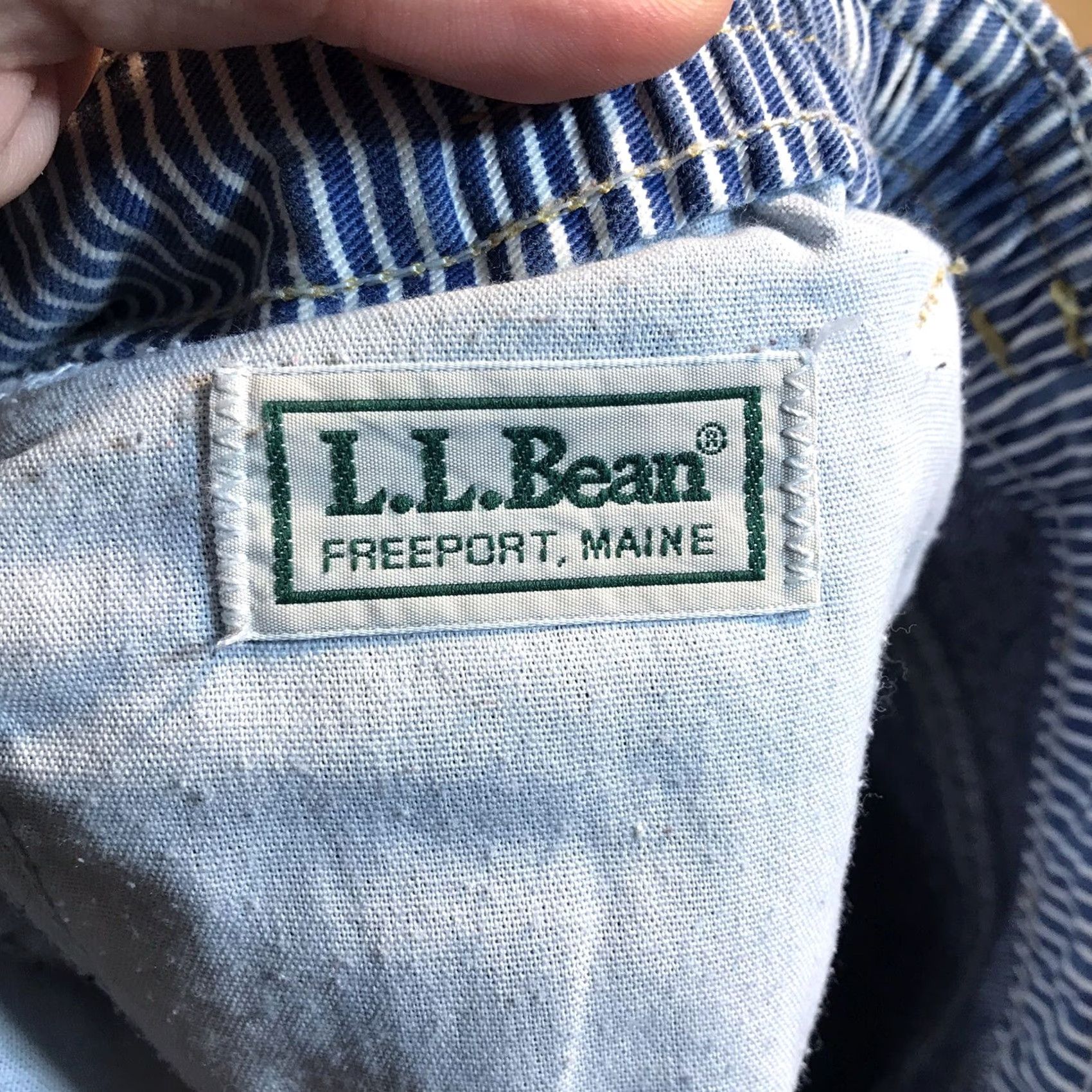 Vintage VINTAGE L.L.Bean Relaxed Denim Jeans Women 12 Regular Blue 27 Inseam 5-Pocket Size 34" / US 12 / IT 48 - 5 Thumbnail