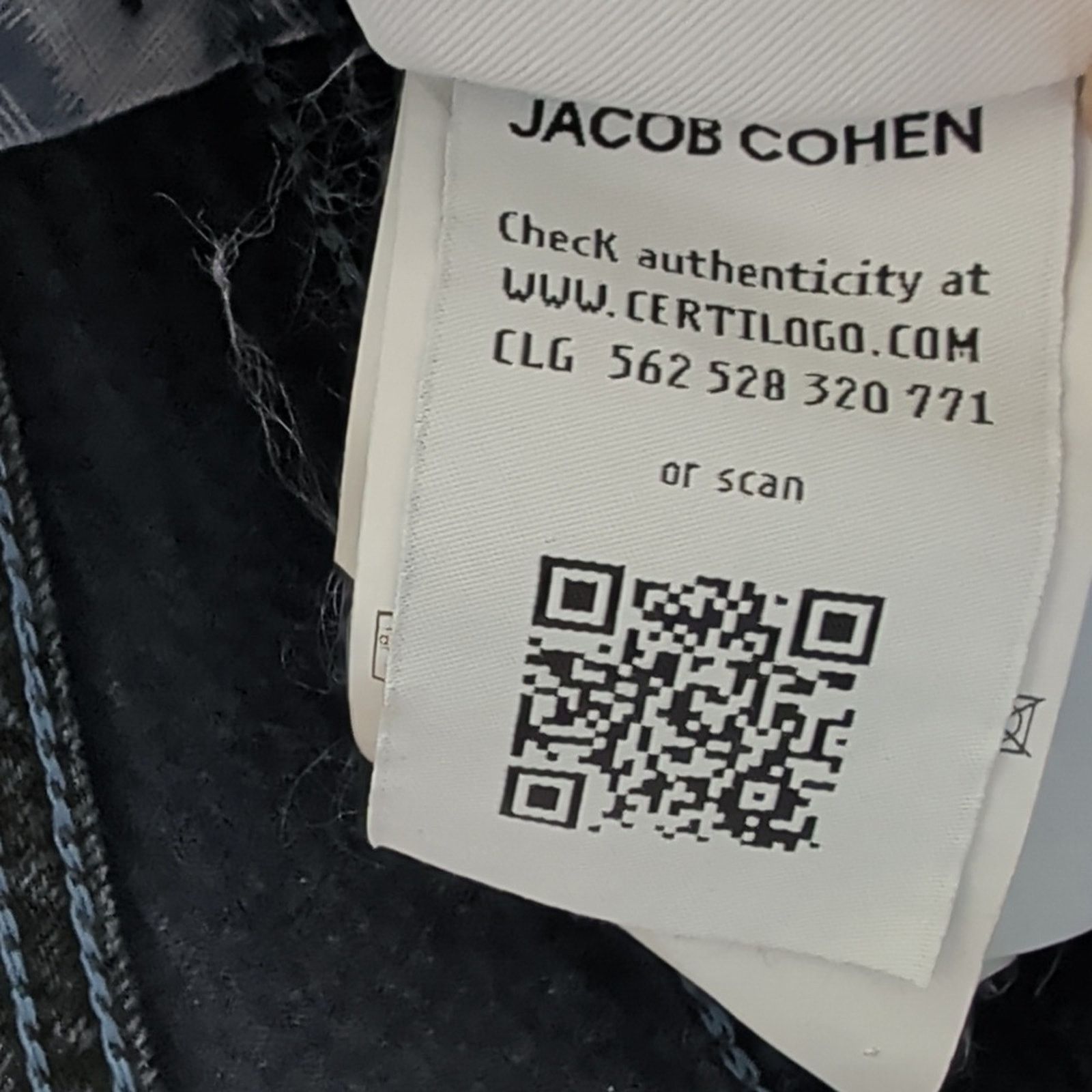 Jacob Cohen Jacob Cohen Men's Dark Gray Jeans Size 35 Size US 35 - 10 Thumbnail