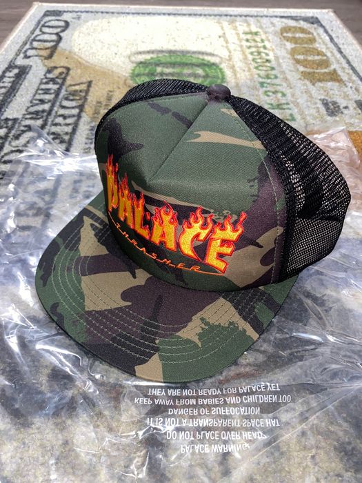 Palace Palace Thrasher Trucker Hat | Grailed