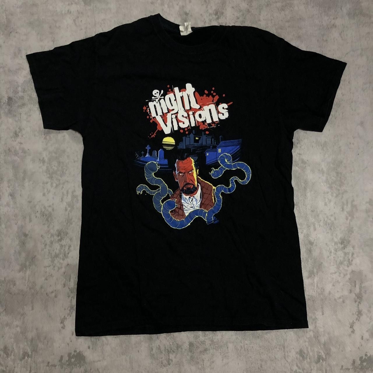 Other Black Night Visions graphic tee #goth #grunge Size US M / EU 48-50 / 2 - 1 Thumbnail