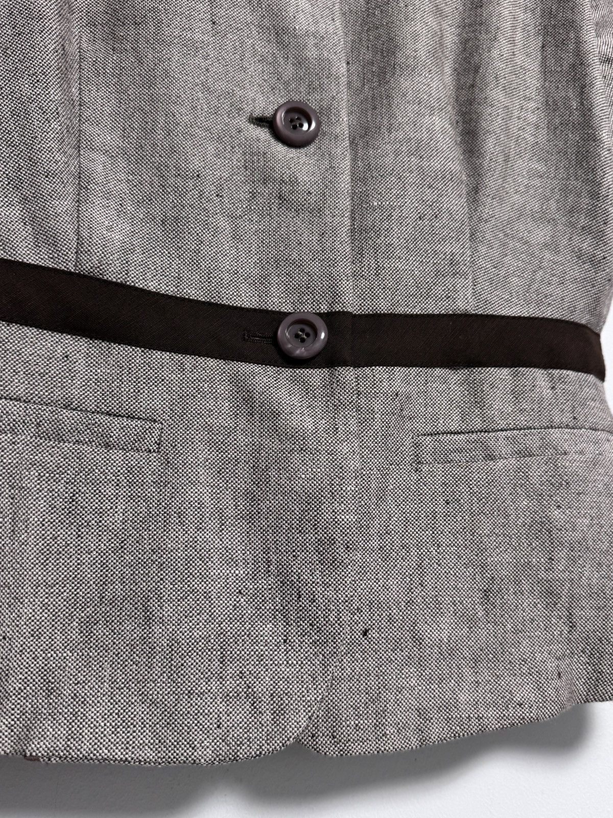 Max Mara Max Mara cropped blazer jacket Size S / US 4 / IT 40 - 6 Thumbnail