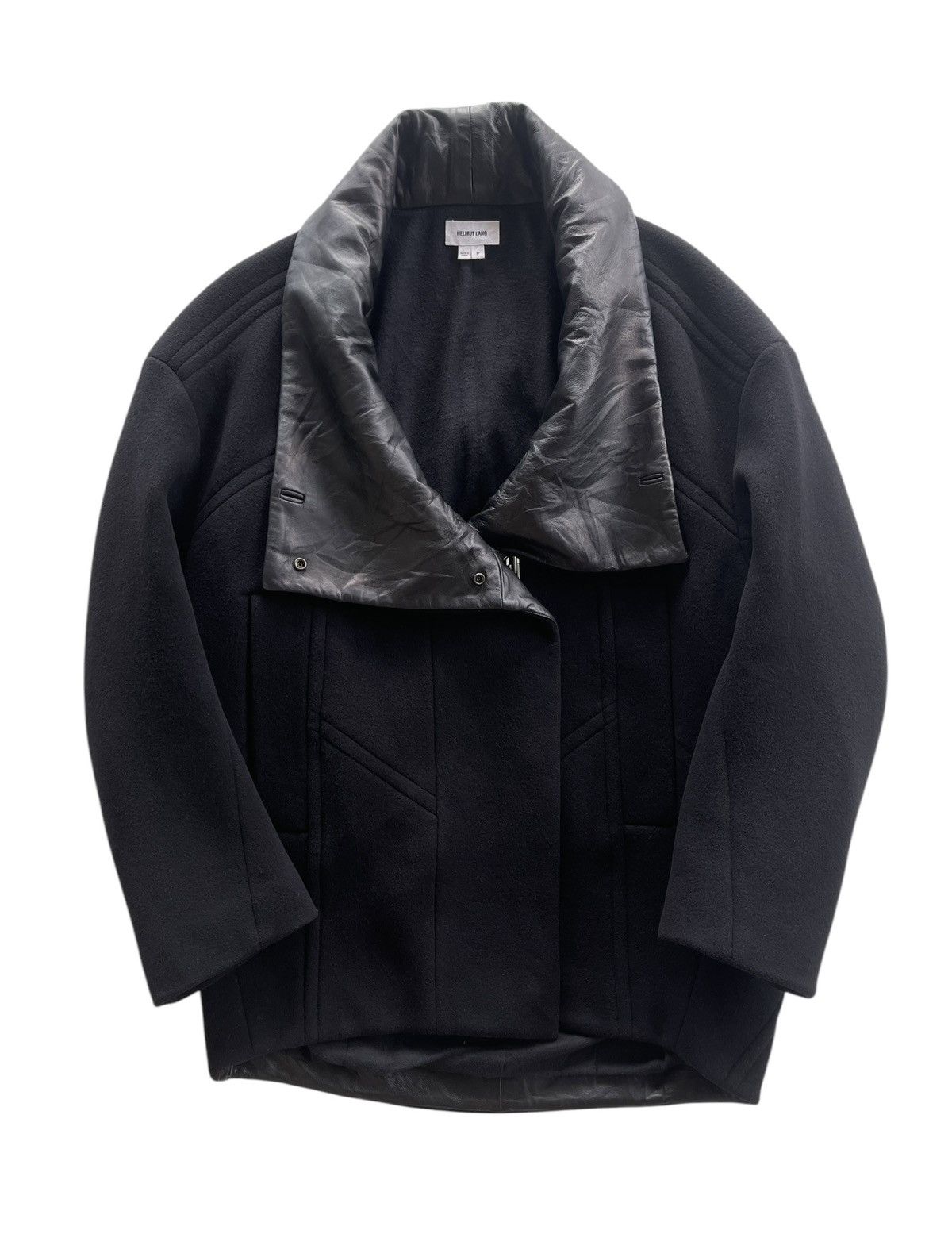 Helmut Lang Wool Blend Winter Coat