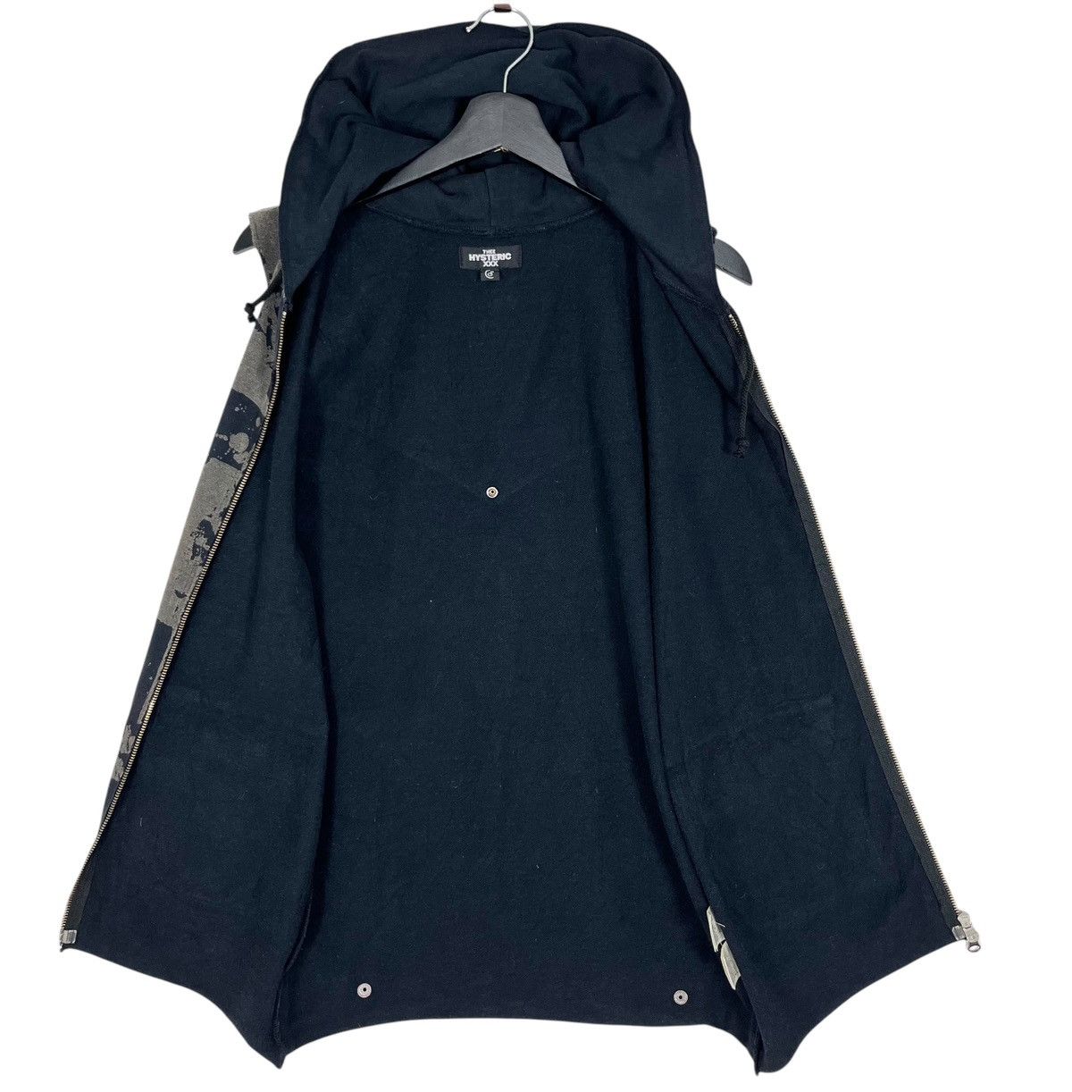 Hysteric Glamour × Japanese Brand × Seditionaries Thee Hysteric XXX Women Sleeveless Zipper Hoodie Jacket Size S / US 4 / IT 40 - 6 Thumbnail