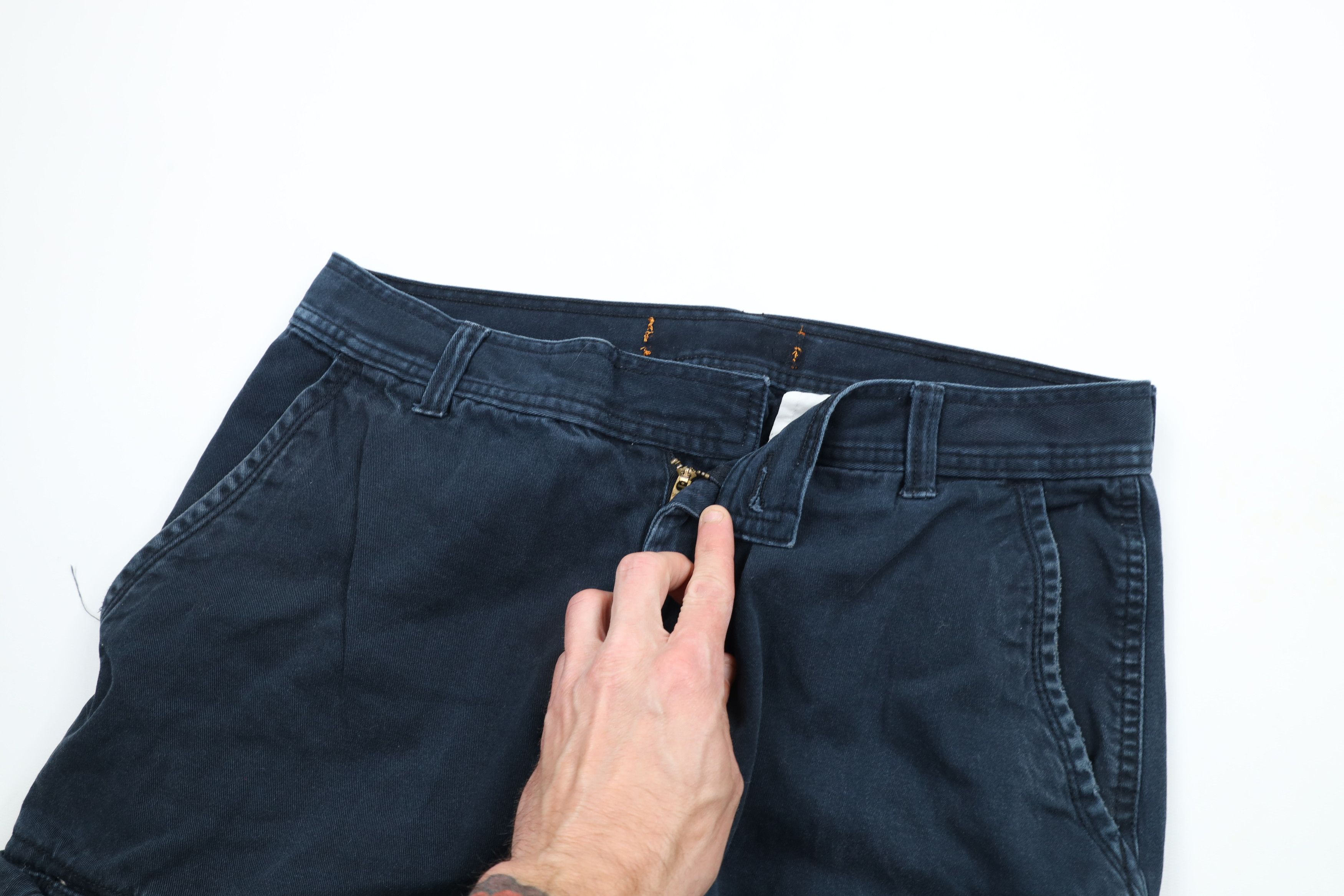 Vintage Vintage Streetwear Wide Leg Skateboard Cargo Pants AS IS Size US 34 / EU 50 - 7 Thumbnail
