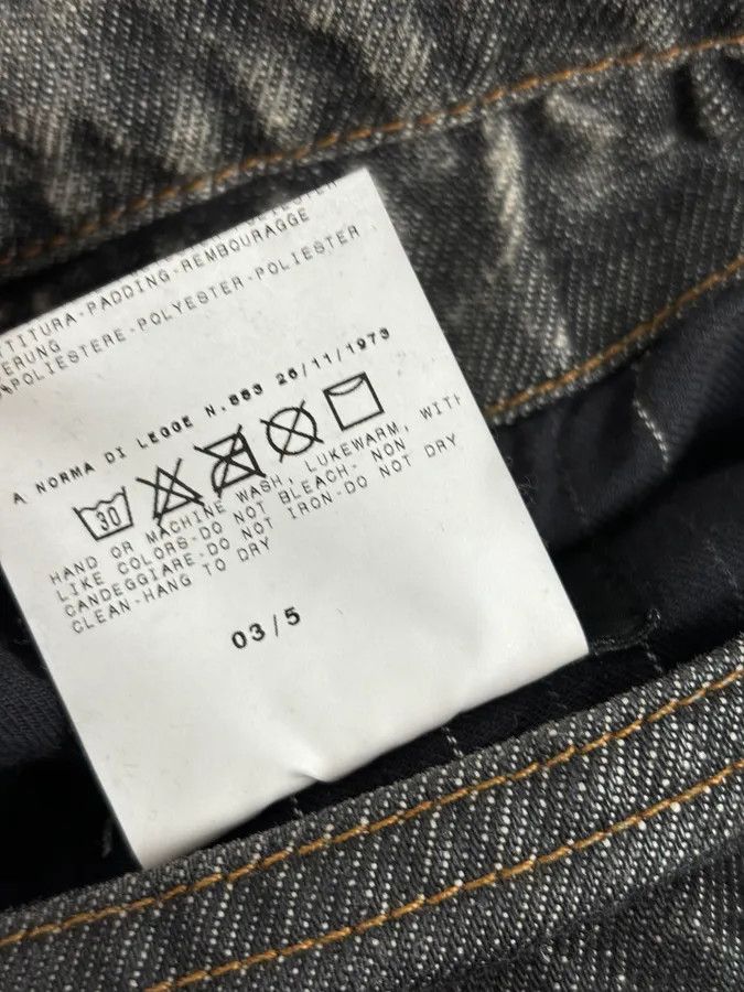 Dolce & Gabbana AW2003 Dolce & Gabbana Grey Raw Denim Jacket Size US M / EU 48-50 / 2 - 15 Thumbnail
