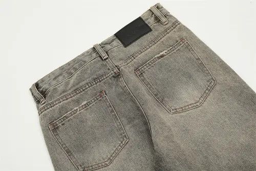 VIBE Men's hippie trend distressed washed flared jeans Size US 32 / EU 48 - 5 Thumbnail