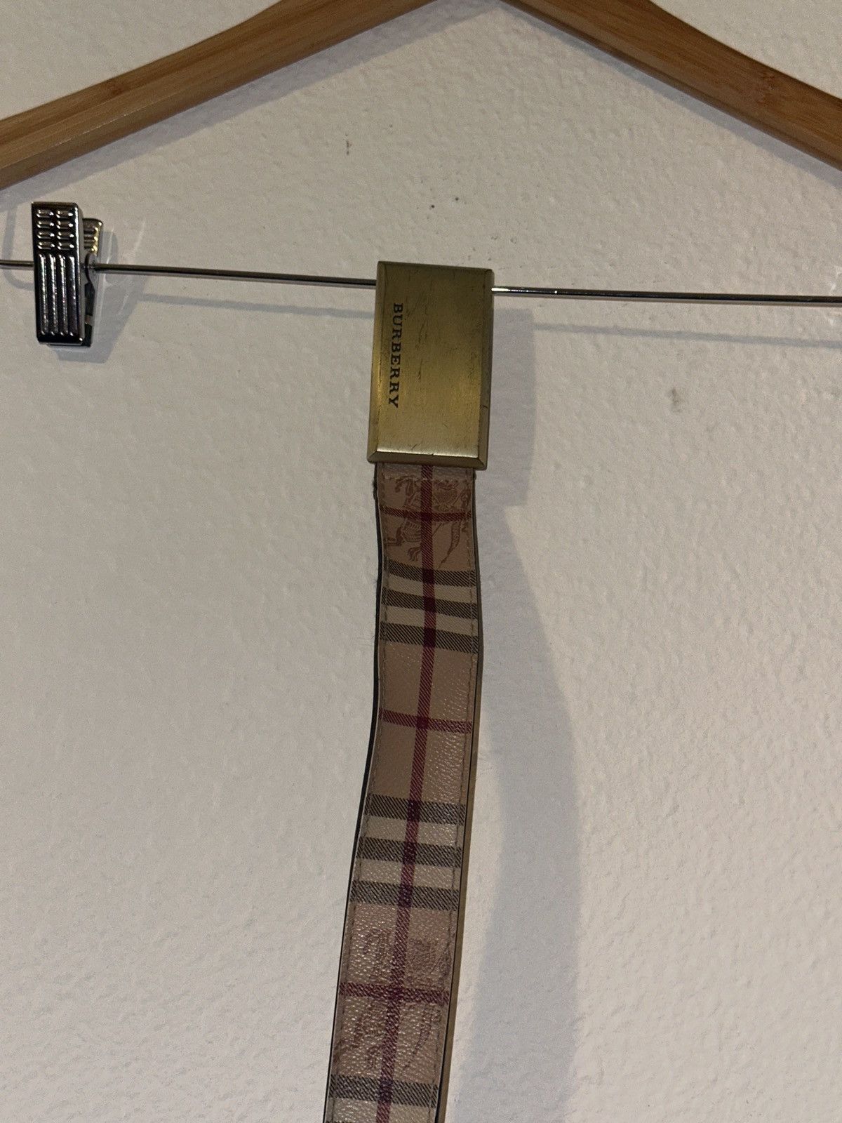 Burberry Burberry Tan Belt Size 30 - 3 Thumbnail