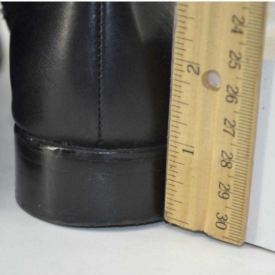 Clarks Clarks Caddy Belle Knee High Boot Leather Black Minimalist 7 Size US 7 / IT 37 - 8 Thumbnail