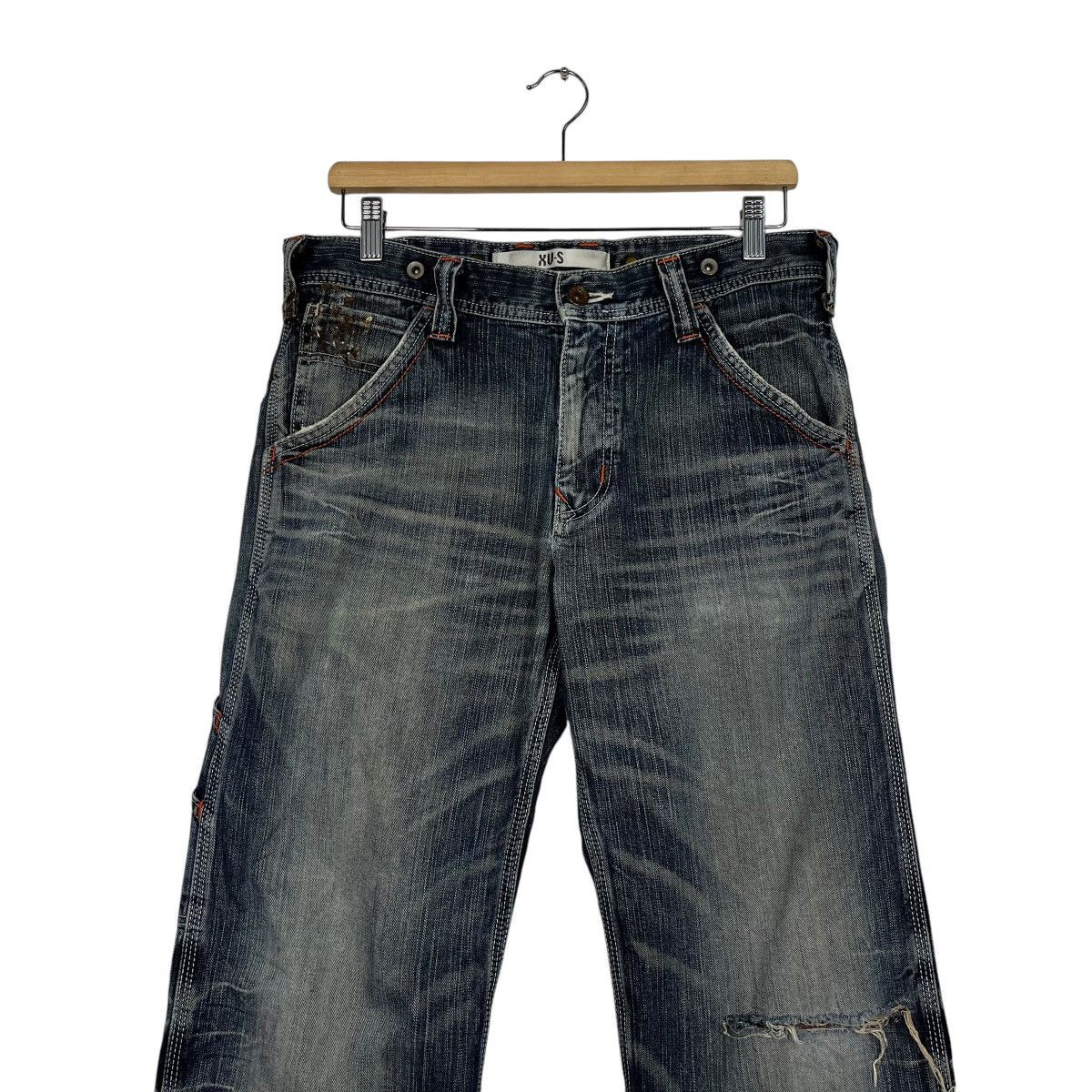 Japanese Brand Vintage Edwin Lot 405 Distressed Denim Jeans Size 32" / US 10 / IT 46 - 3 Thumbnail