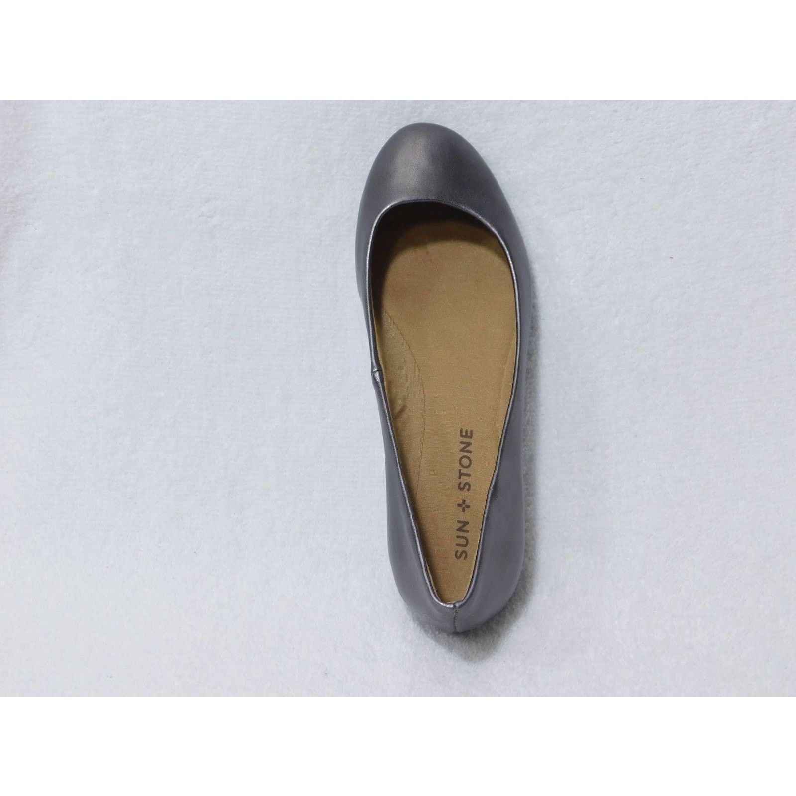 Other W689 Sun + Stone Dark Pewter Eliana Ballet Flats Shoes 5 M Size US 5 / IT 35 - 4 Thumbnail
