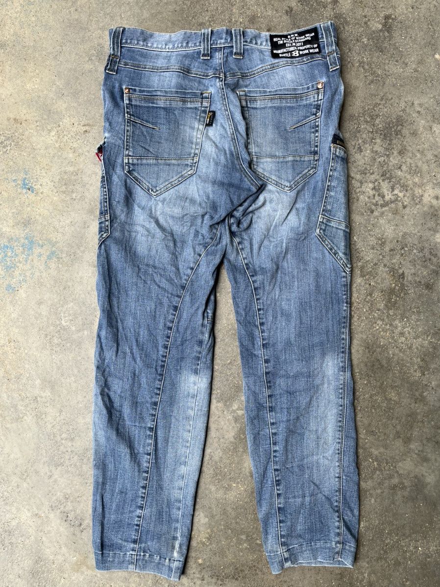 Japanese Brand BURTLE CORDURA JAPANESE BRAND BONDAGE PUNK STYLE Size US 34 / EU 50 - 6 Thumbnail