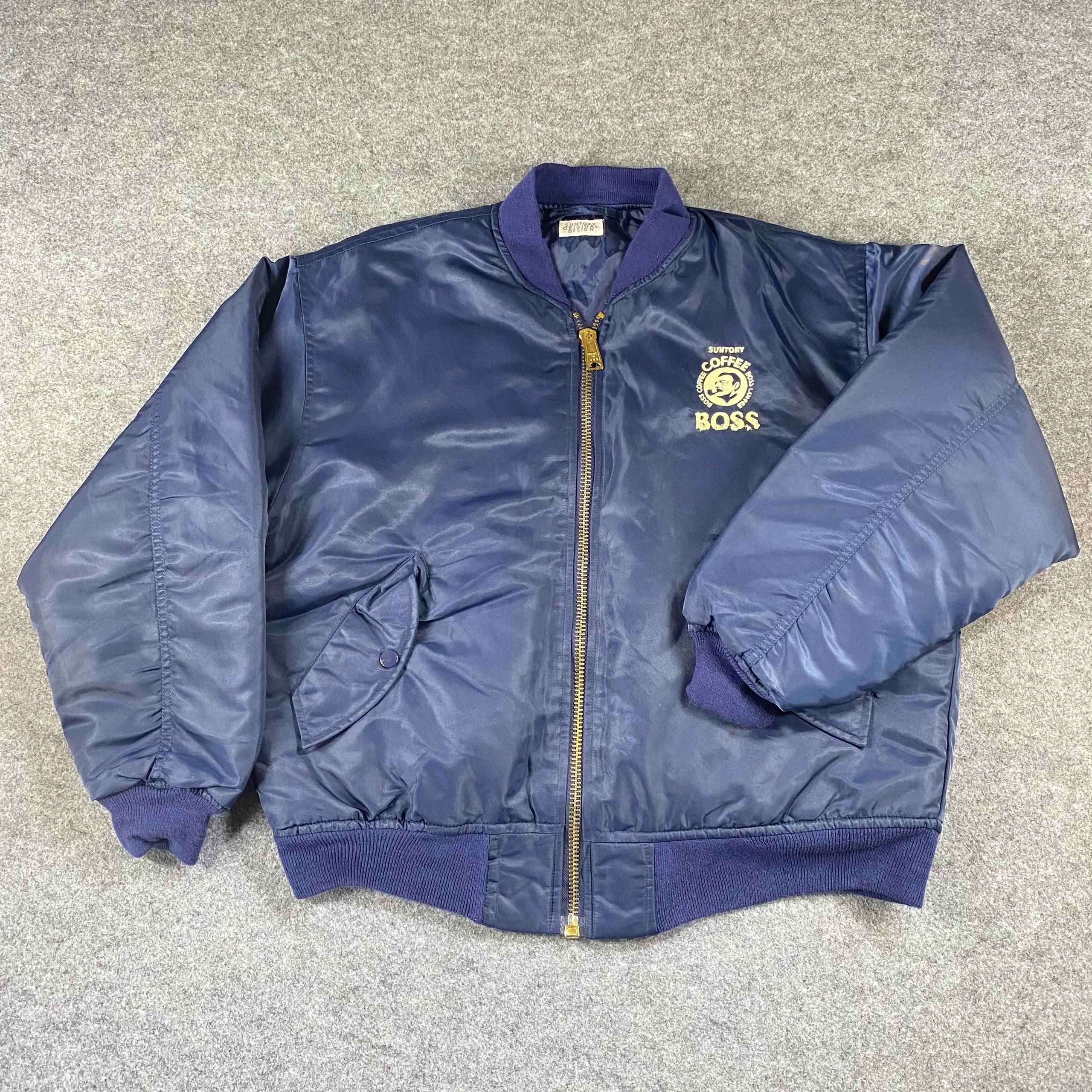 Other Vintage Sontury Coffee Boss Bomber Jacket Size US L / EU 52-54 / 3 - 3 Thumbnail