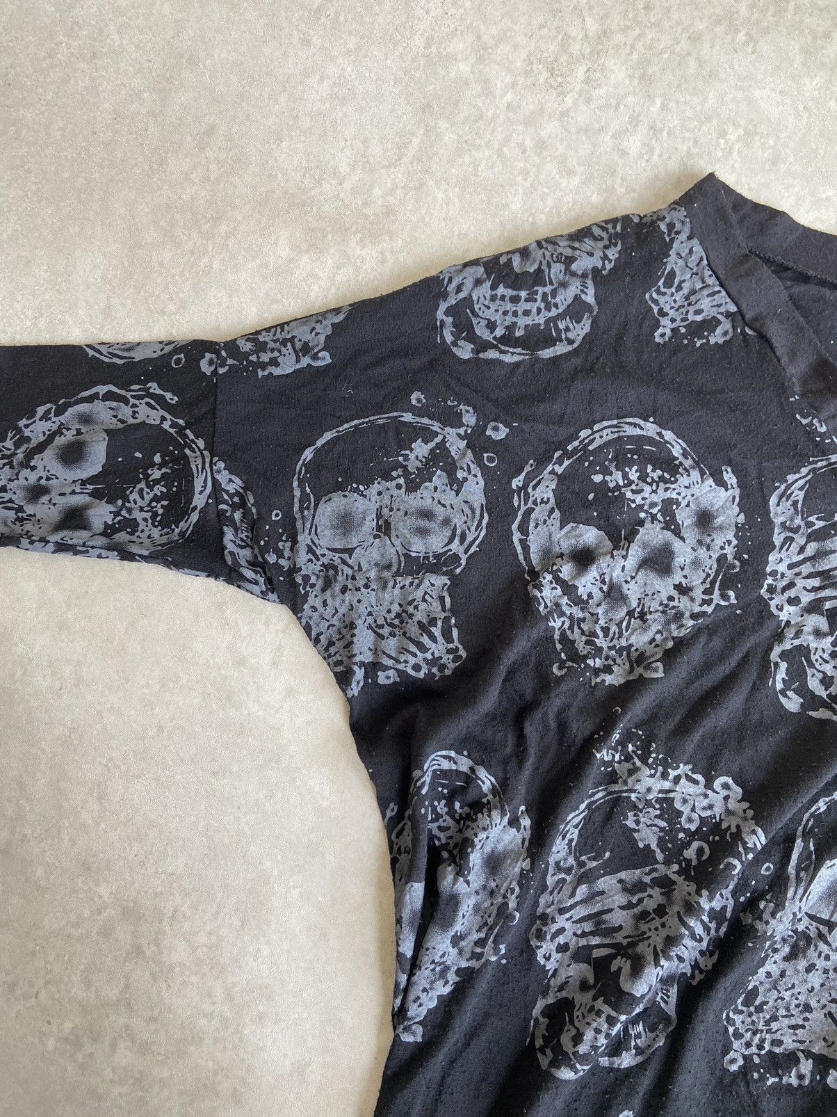 If Six Was Nine × Japanese Brand × Le Grande Bleu (L.G.B.) Y2K Archived Skull Seditionaries Long Sleeve Shirt Size US M / EU 48-50 / 2 - 4 Thumbnail