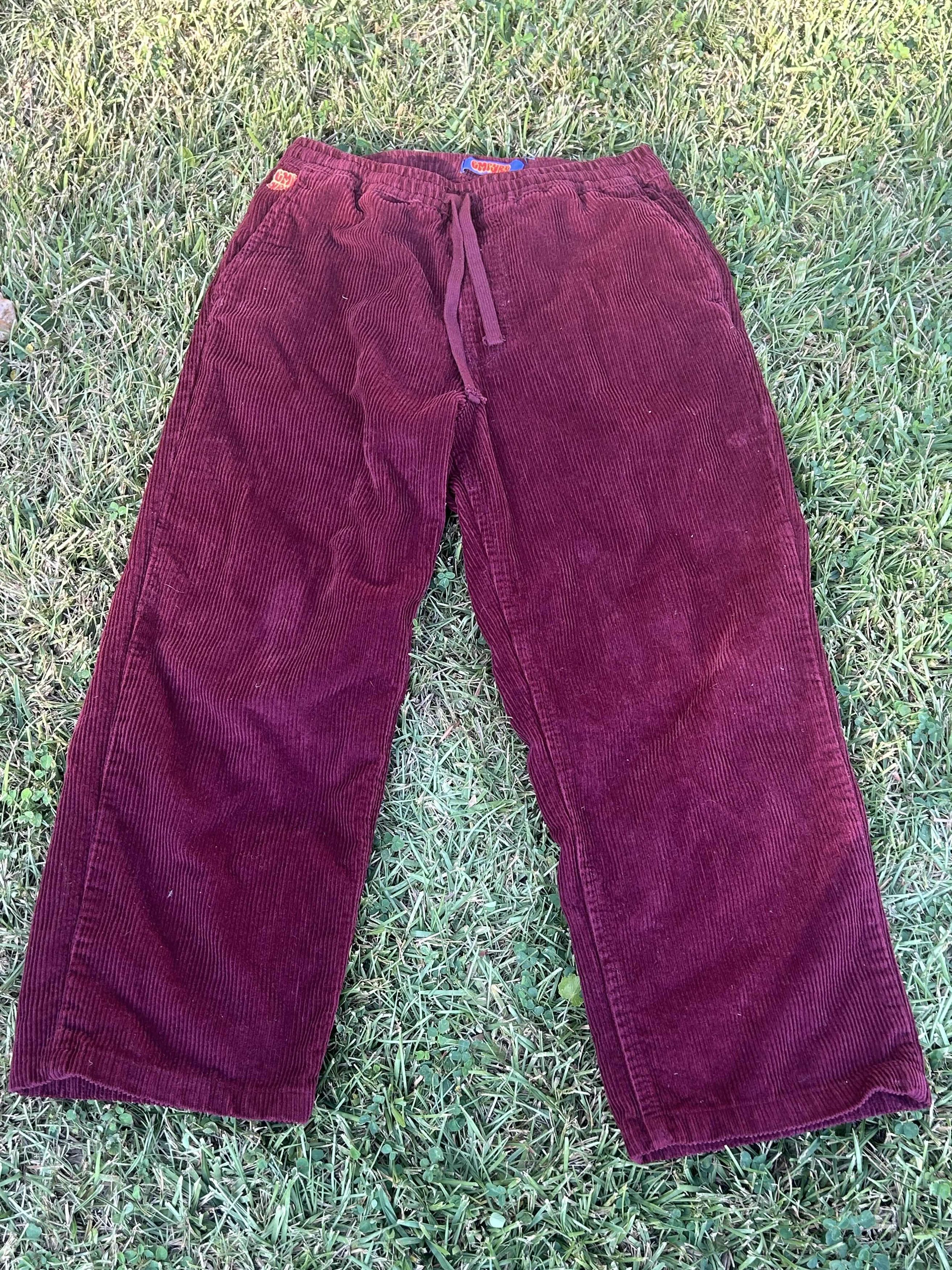 Empyre Empyre maroon corduroy skate pants Size US 32 / EU 48 - 1 Thumbnail