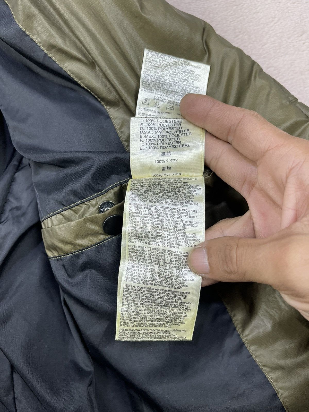 Diesel DIESEL Quilted Nylon Suit Down Jacket Size US XS / EU 42 / 0 - 16 Thumbnail