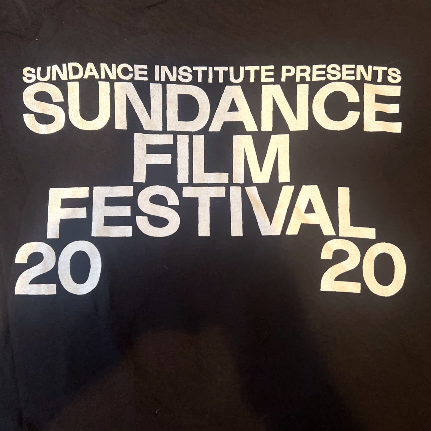 Vintage VINTAGE Sundance Film Festival Shirt Large Black Graphic Print Crew Neck Men L Short Sleeve Double-Sided Logo Model: Pocket Tee Size US L / EU 52-54 / 3 - 3 Thumbnail