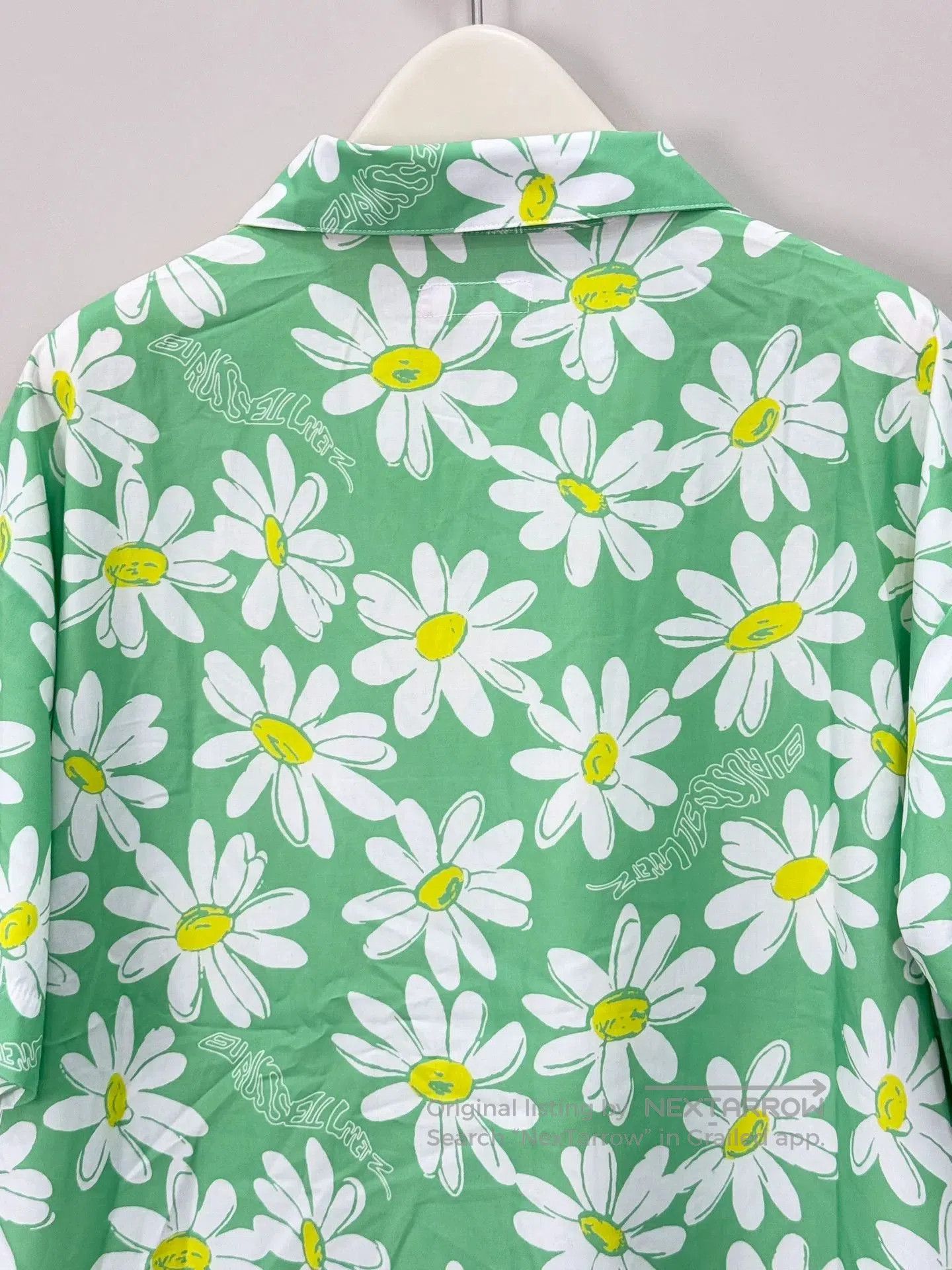 ERL Erl Green Daisy Print Shirt. Size S / US 4 / IT 40 - 5 Thumbnail