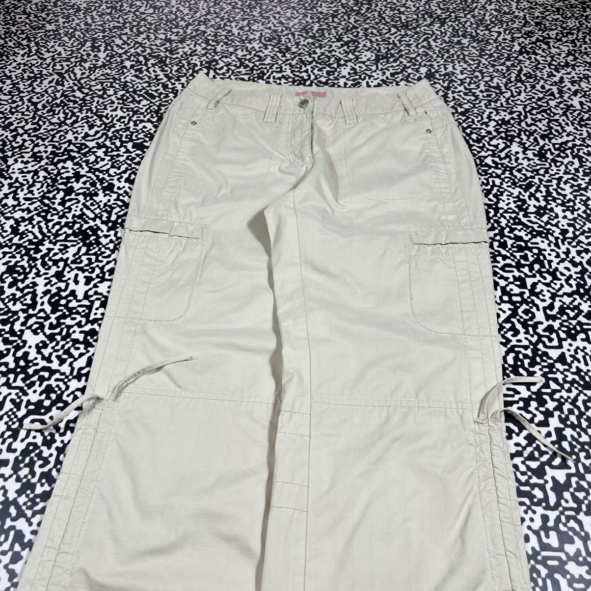 Japanese Brand Vintage Y2K Japanese Parachute Cargo Pants 90s Retro Style Size 28" / US 6 / IT 42 - 10 Thumbnail