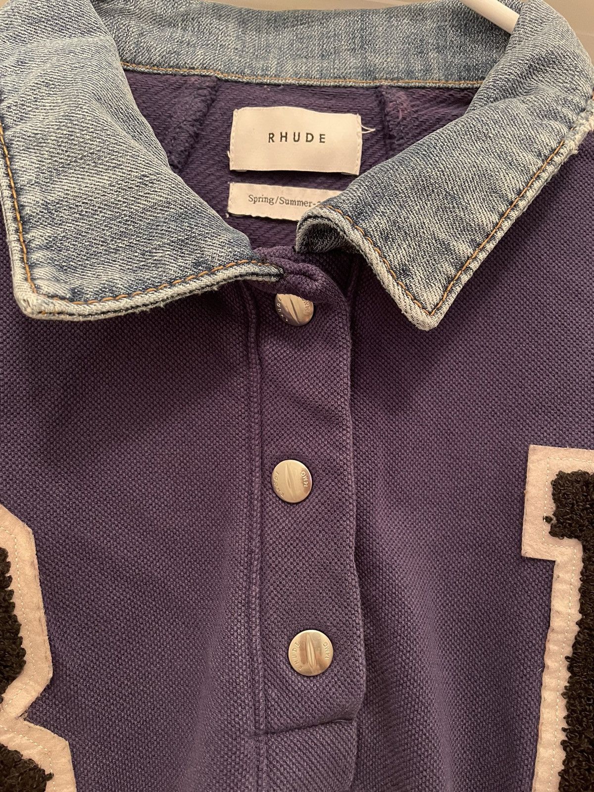 Rhude Rhude Collegiate Collared Sweatshirt Size US M / EU 48-50 / 2 - 8 Thumbnail