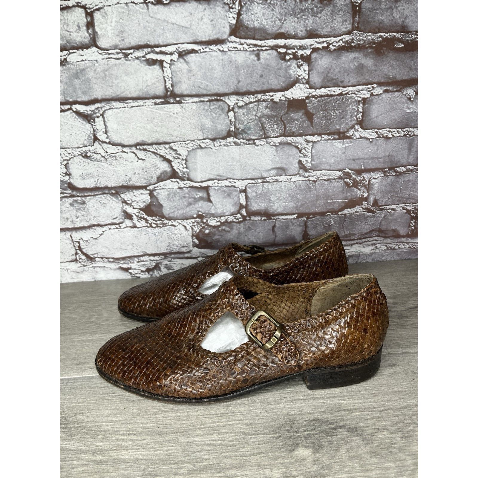 Bally VTG Bally Seville Leather Woven Monk Strap Loafers Shoes Bro Size US 8.5 / EU 41-42 - 12 Thumbnail